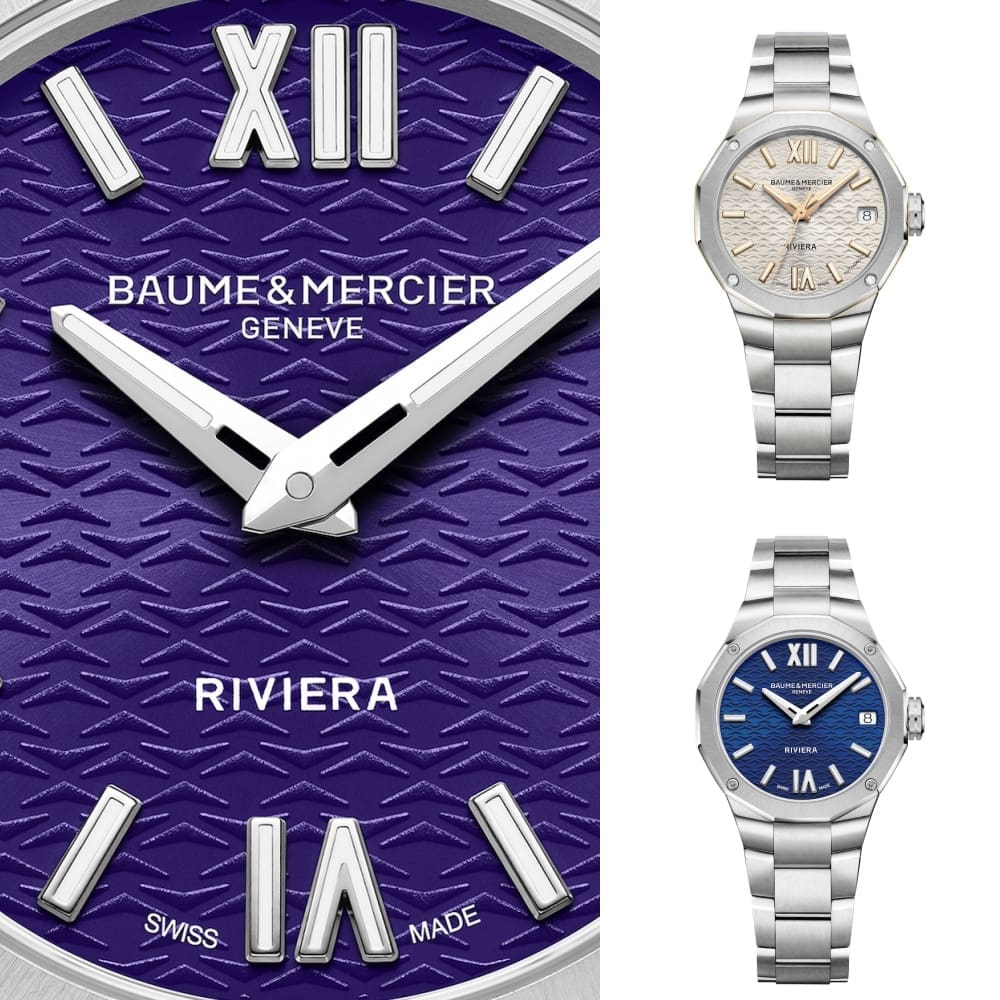 Baume & Mercier Riviera 33mm celebrate half a century of the Riviera model