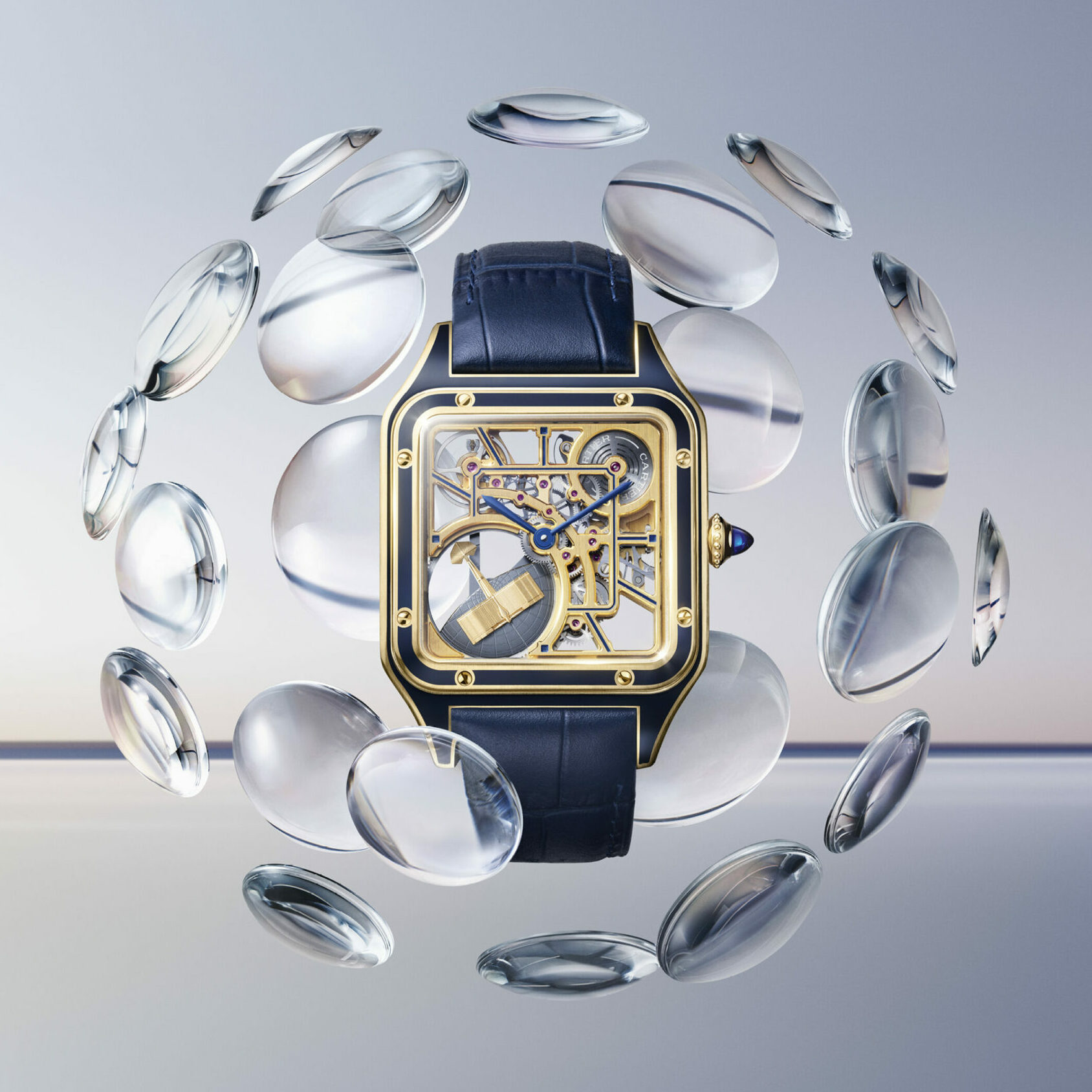 The new Cartier Santos Dumont Skeleton watches are the ultimate