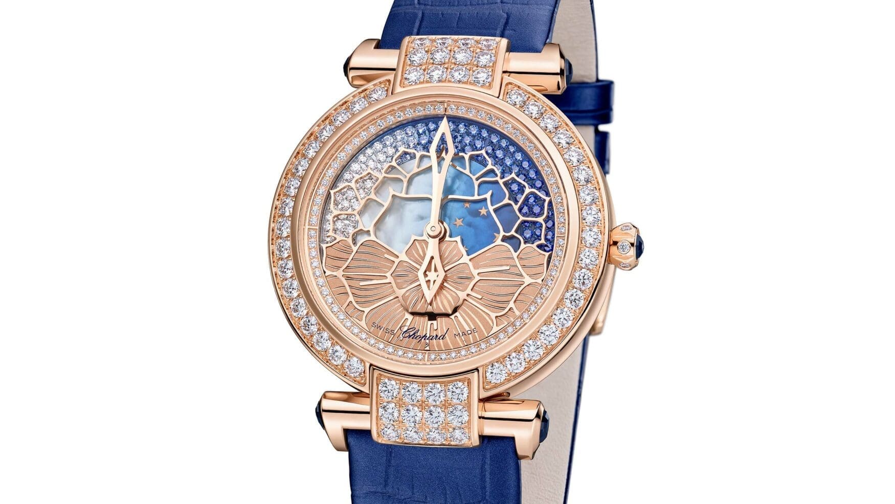 The Chopard IMPERIALE delivers an exquisite dial that you won’t forget