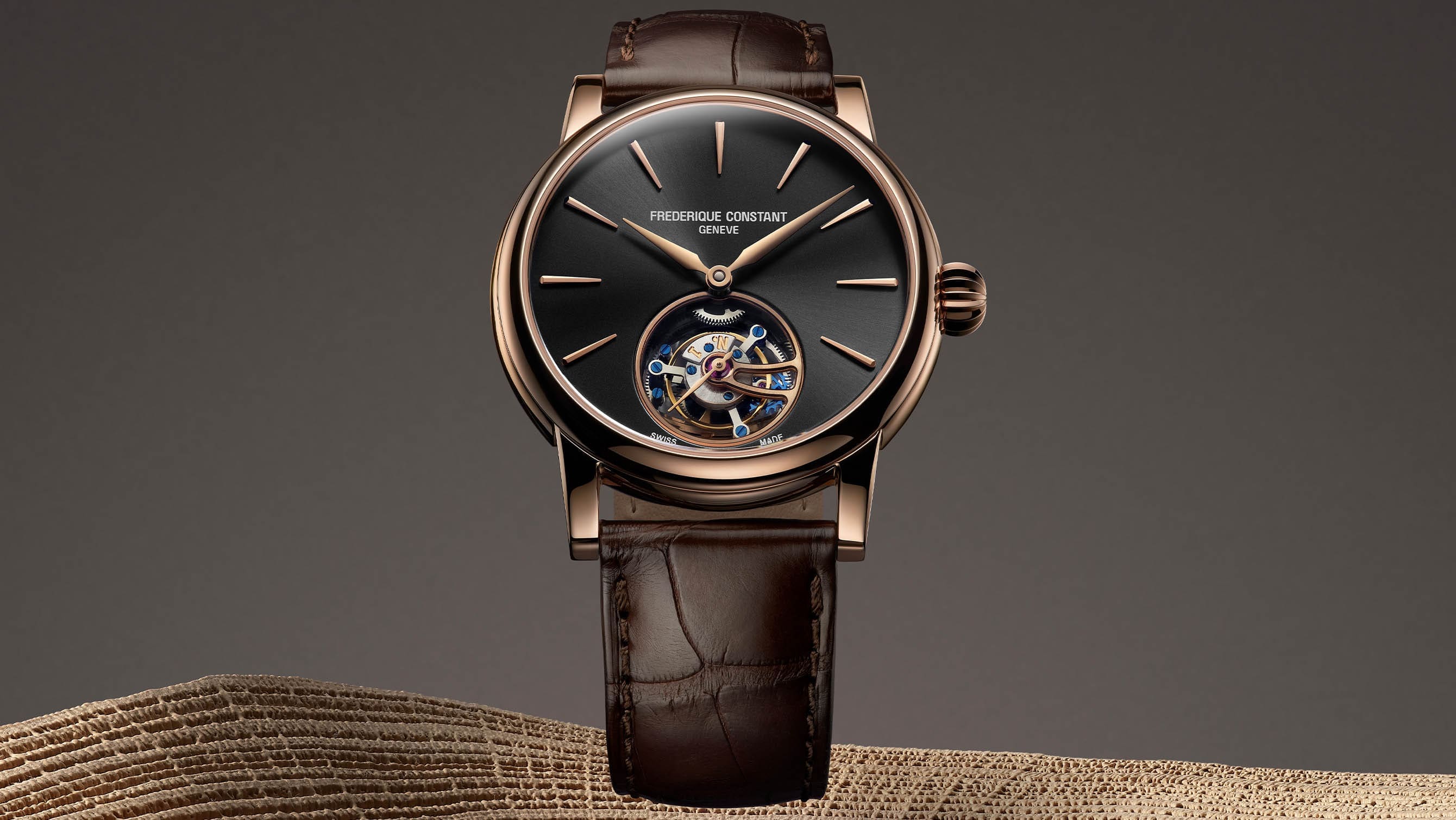 The Frederique Constant Classics Tourbillon Manufacture is a high-end flex from an accessible brand