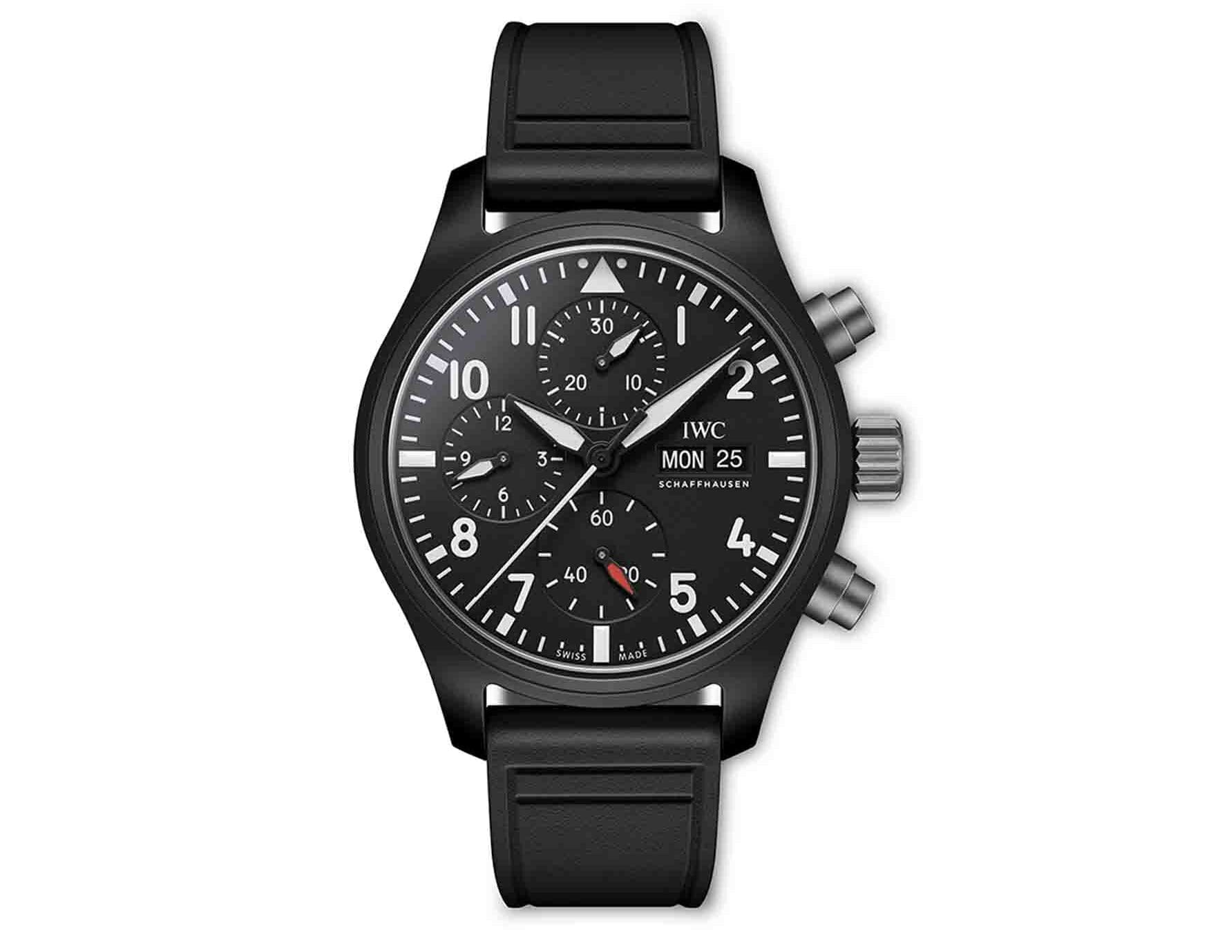 IWC Pilot's Watch Chronograph 41 black dial ceramic