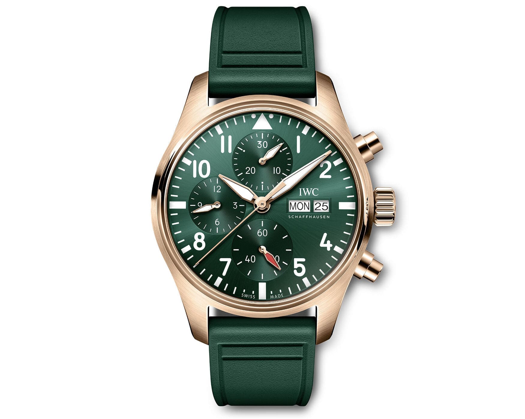 IWC Pilot's Watch Chronograph 41 green dial