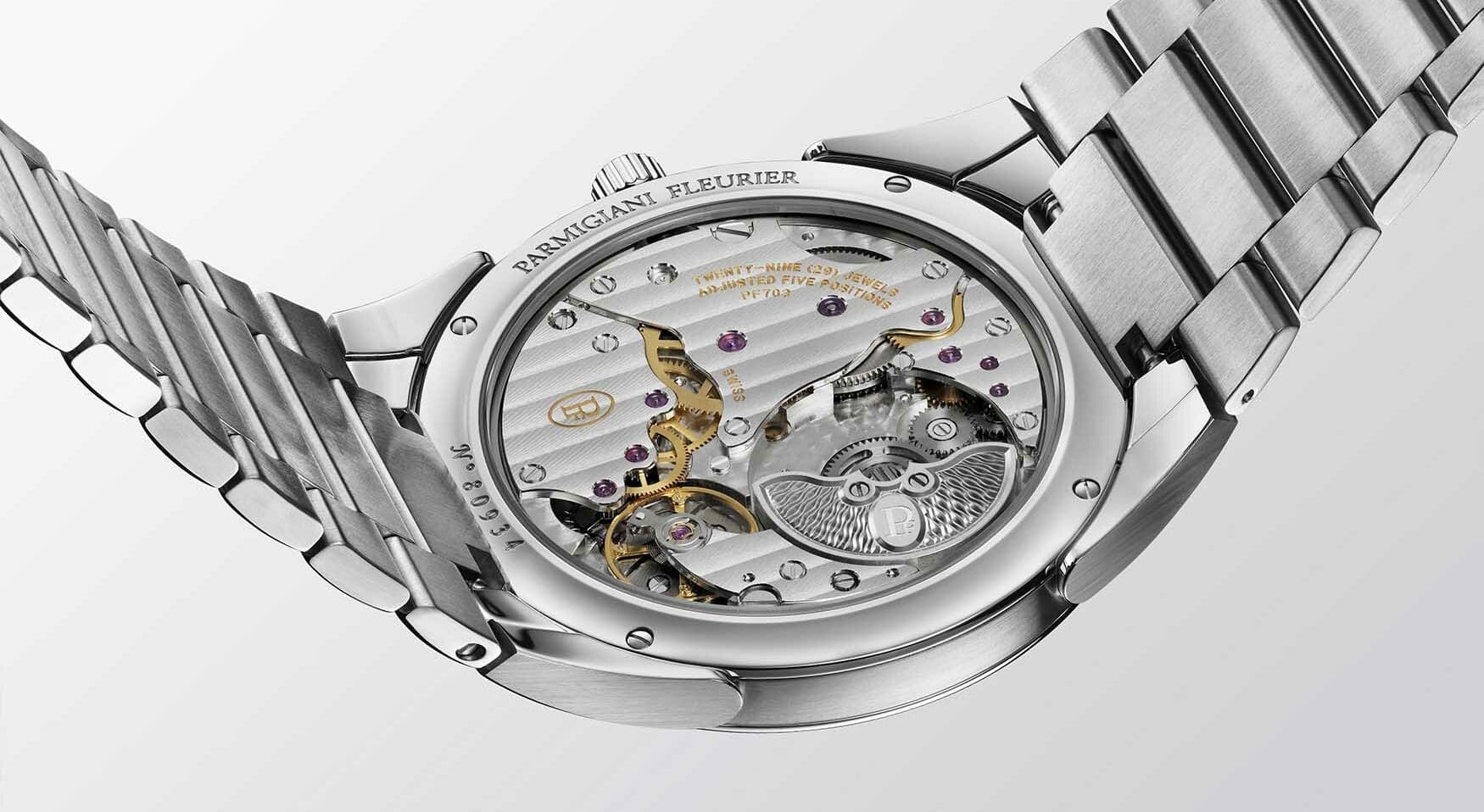 The Parmigiani Fleurier Tonda PF Micro-Rotor is a masterclass in platinum