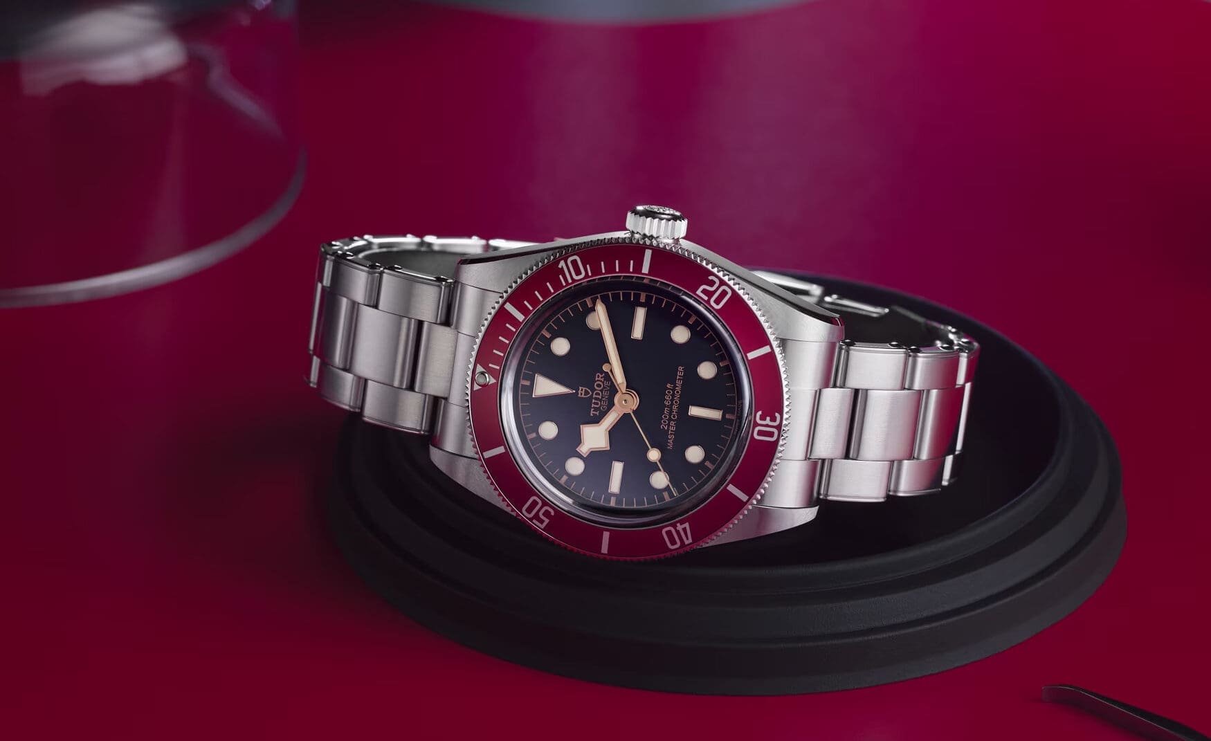 Tudor Black Bay burgundy