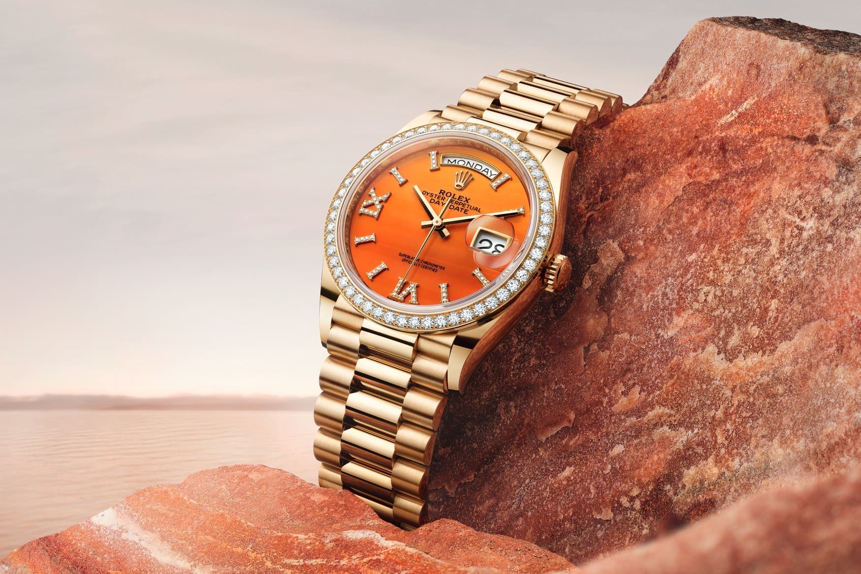 rolex day date 36 carnelian dial 1