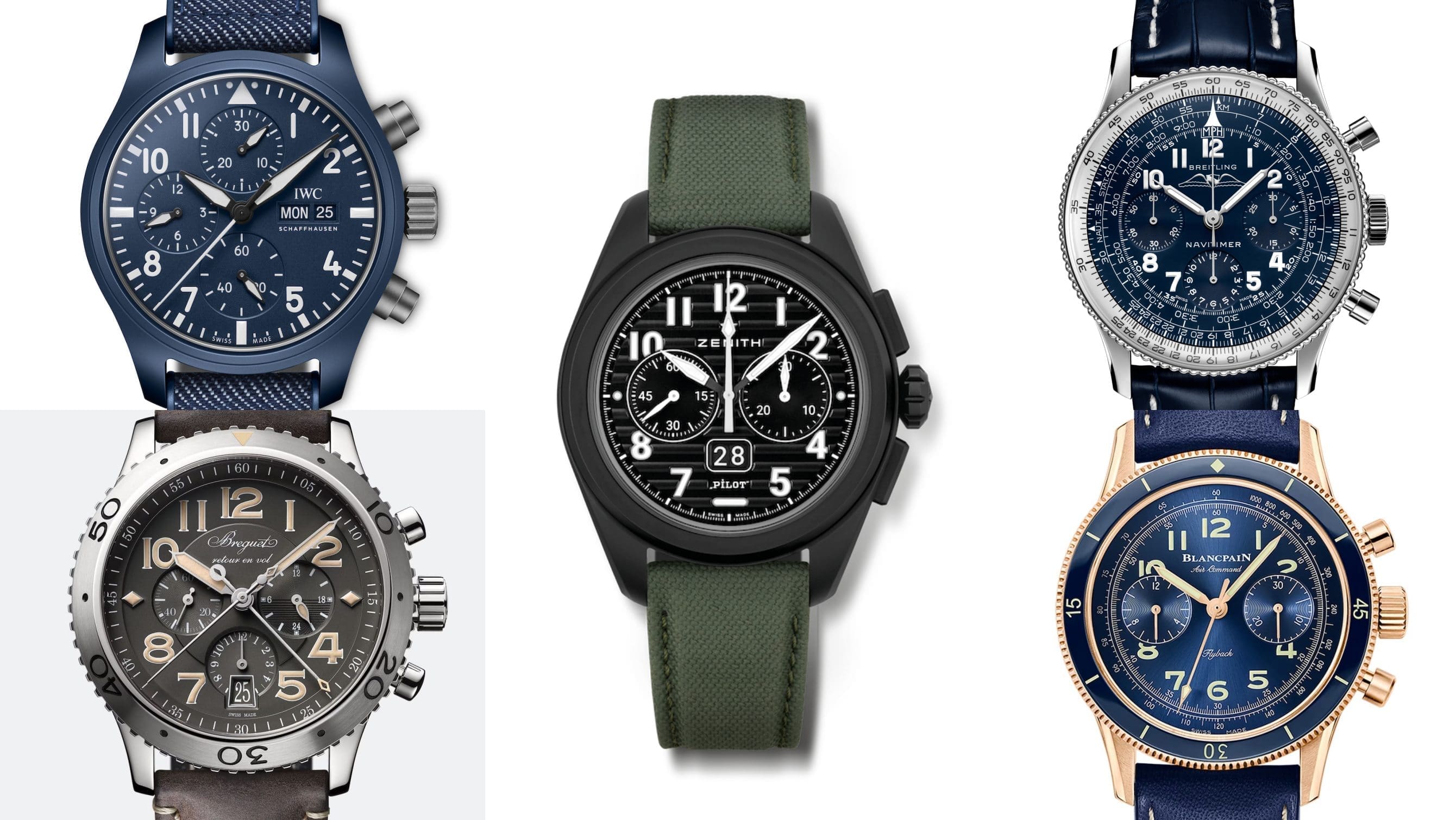 Flight club: Fly first class with these 5 upscale pilot’s chronographs