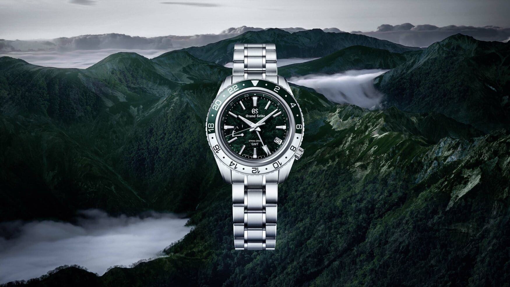 The Grand Seiko SBGE295 “Mt. Hotaka Peaks” GMT is inspired by lush mountain woods