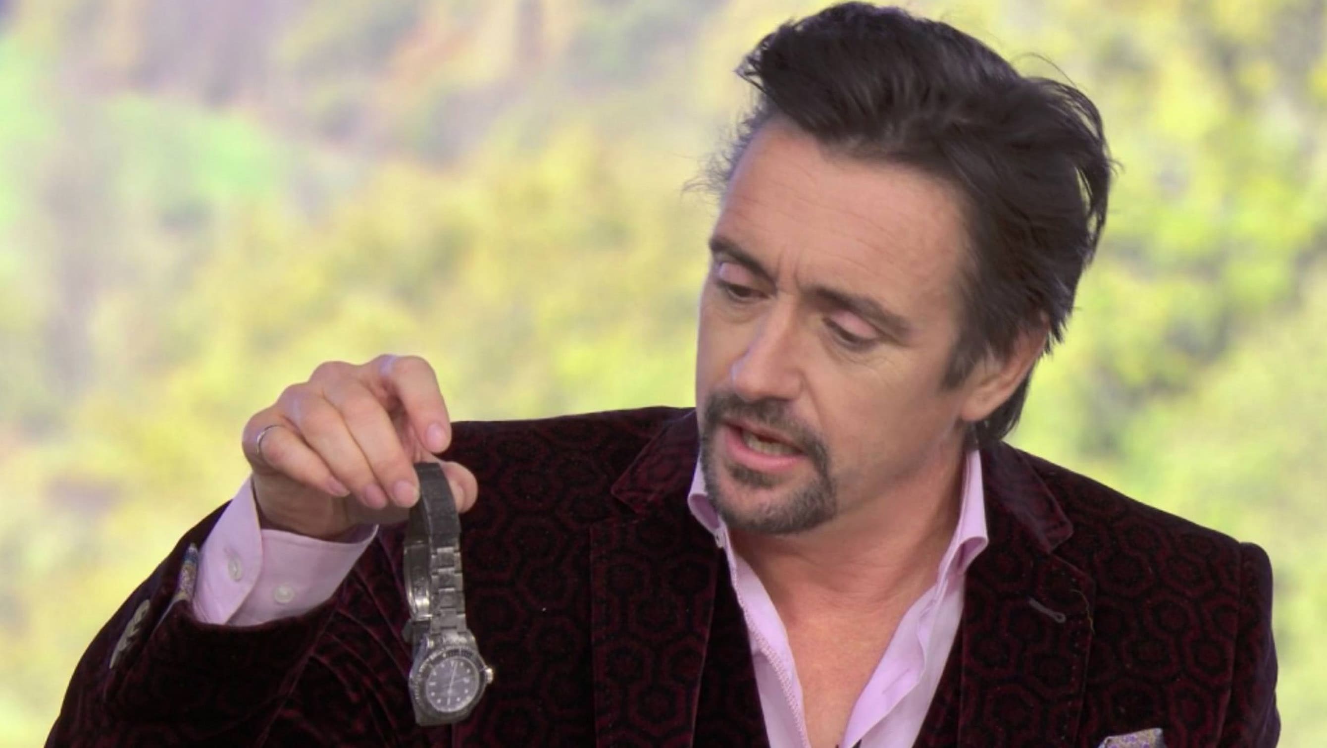 Richard Hammond reveals the Rolex Submariner that was burnt alive in his terrible car crash