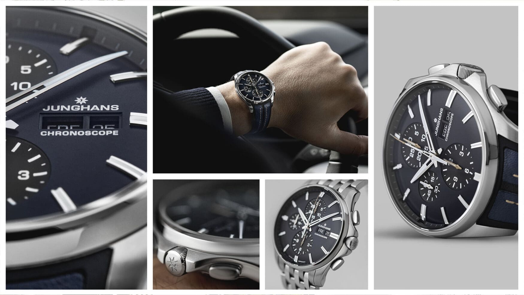 The Junghans Meister S Chronoscope blends dressy sophistication with all-out sports utility