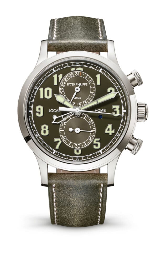 Patek Philippe wows with the Calatrava Pilot Travel Time Chronograph in ...