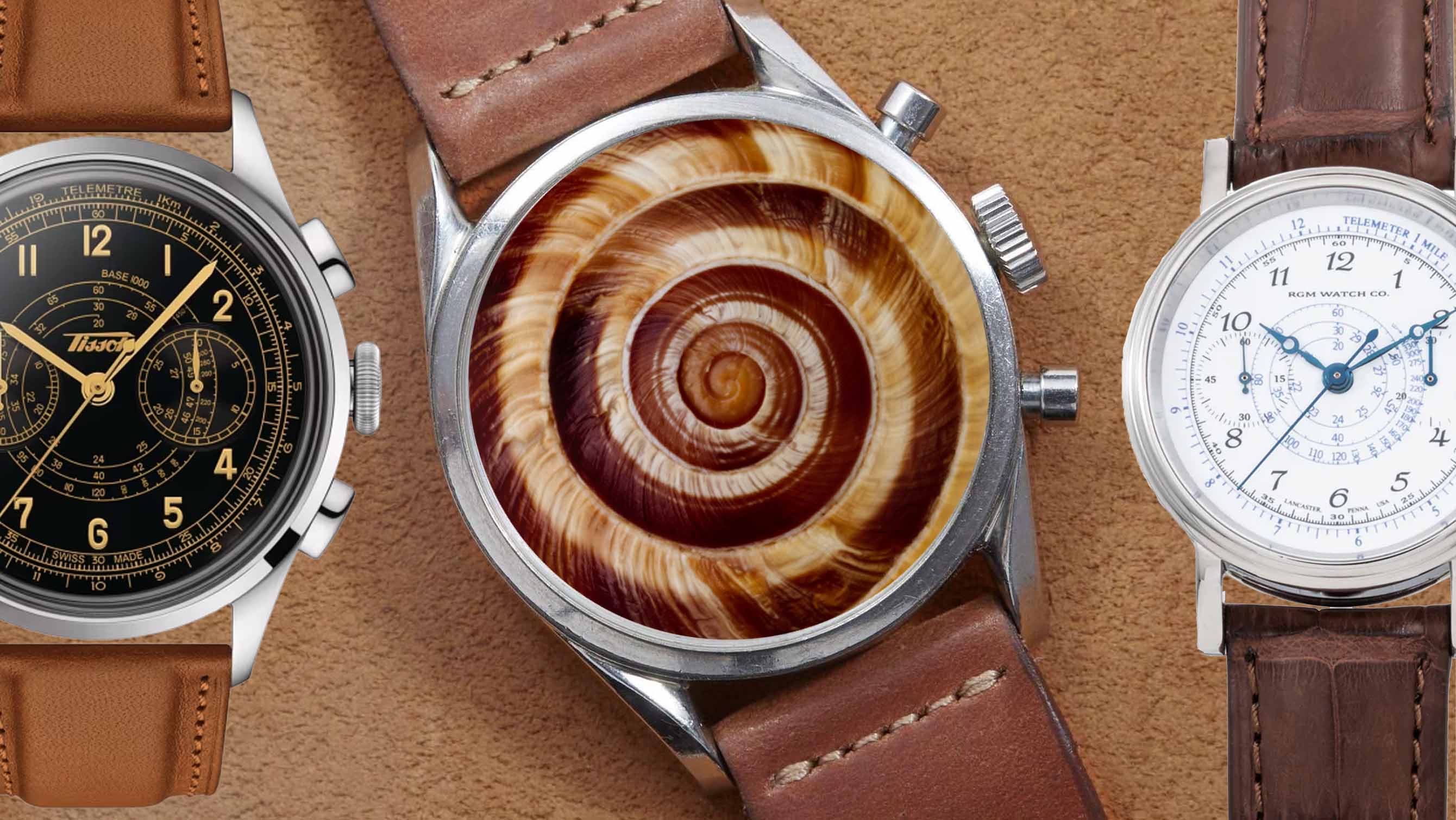 The most hypnotising snail dials you can buy now