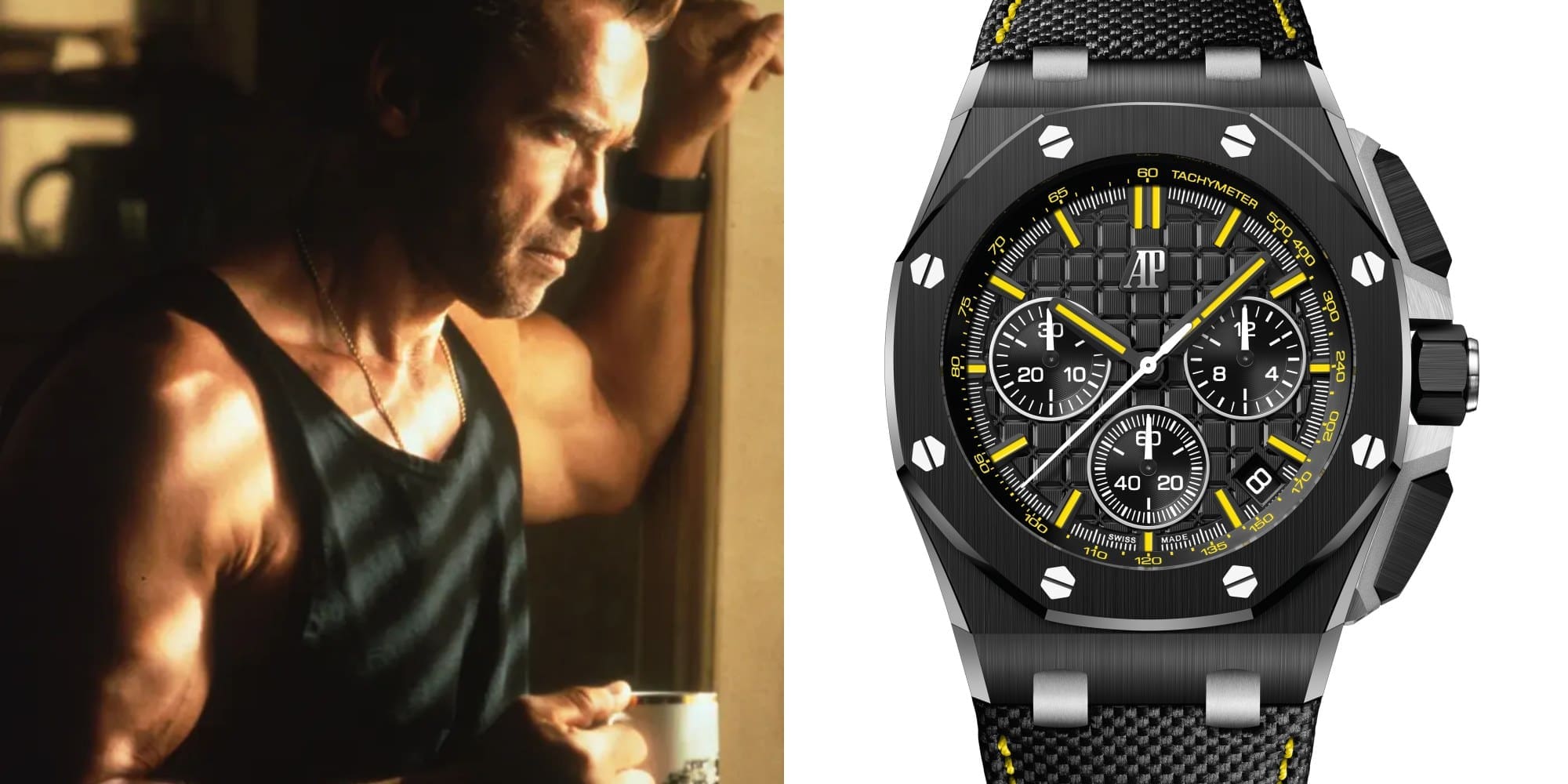 I’ll be back: The Audemars Piguet Royal Oak Offshore Selfwinding Chronograph pays homage to Arnie’s “End of Days” model