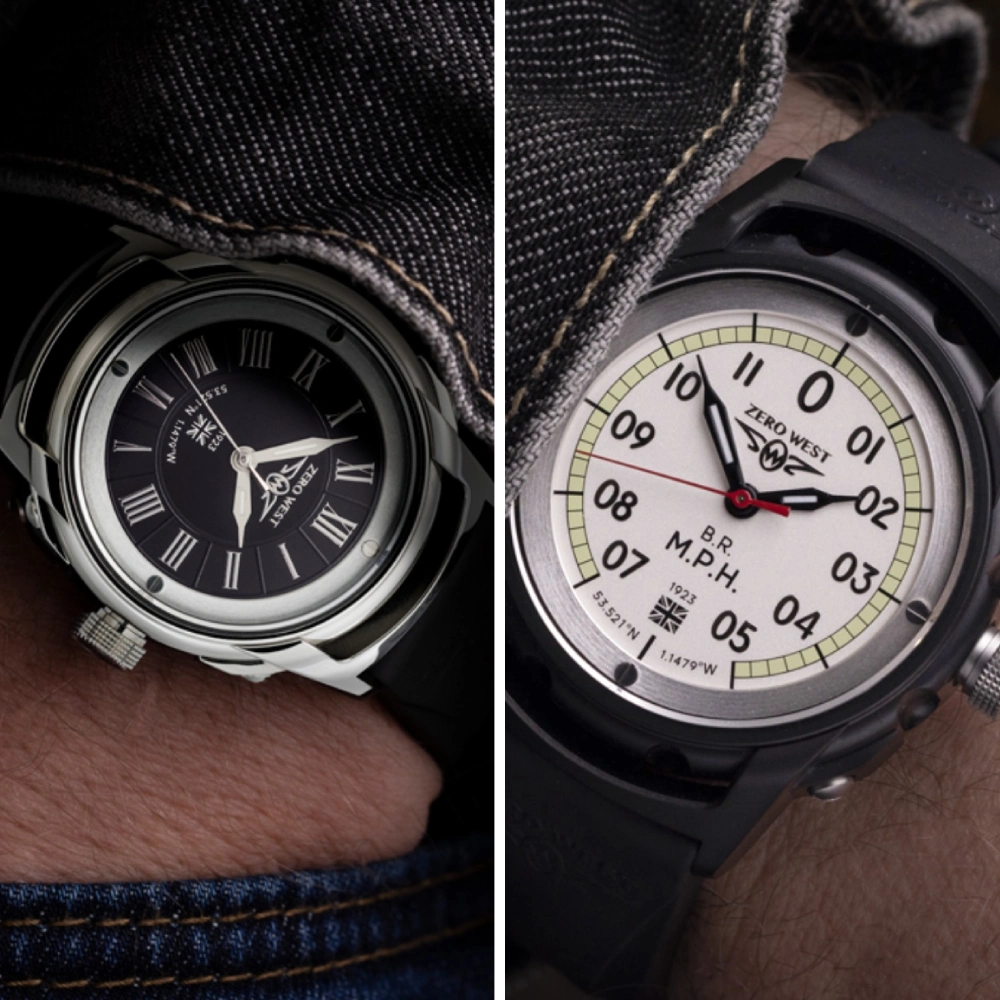 Zero West launches two railway-inspired watches that pay homage to a world-famous locomotive