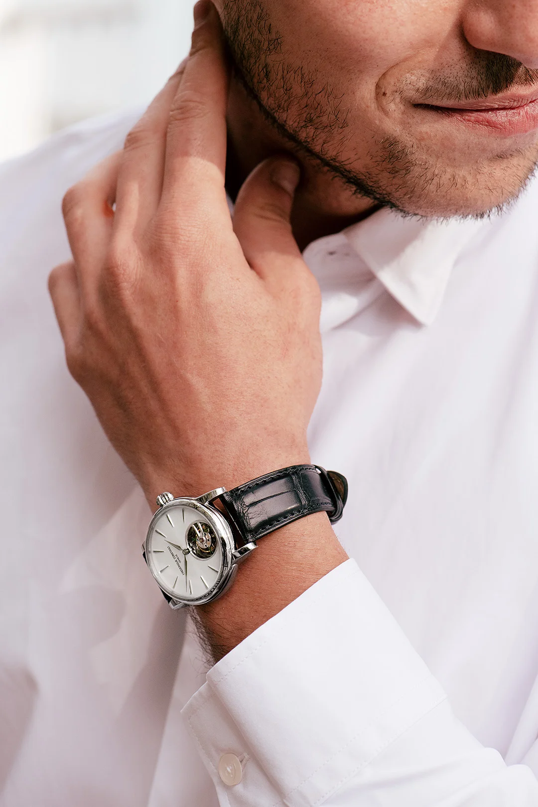 The Frederique Constant Classic Tourbillon Manufacture Steel takes