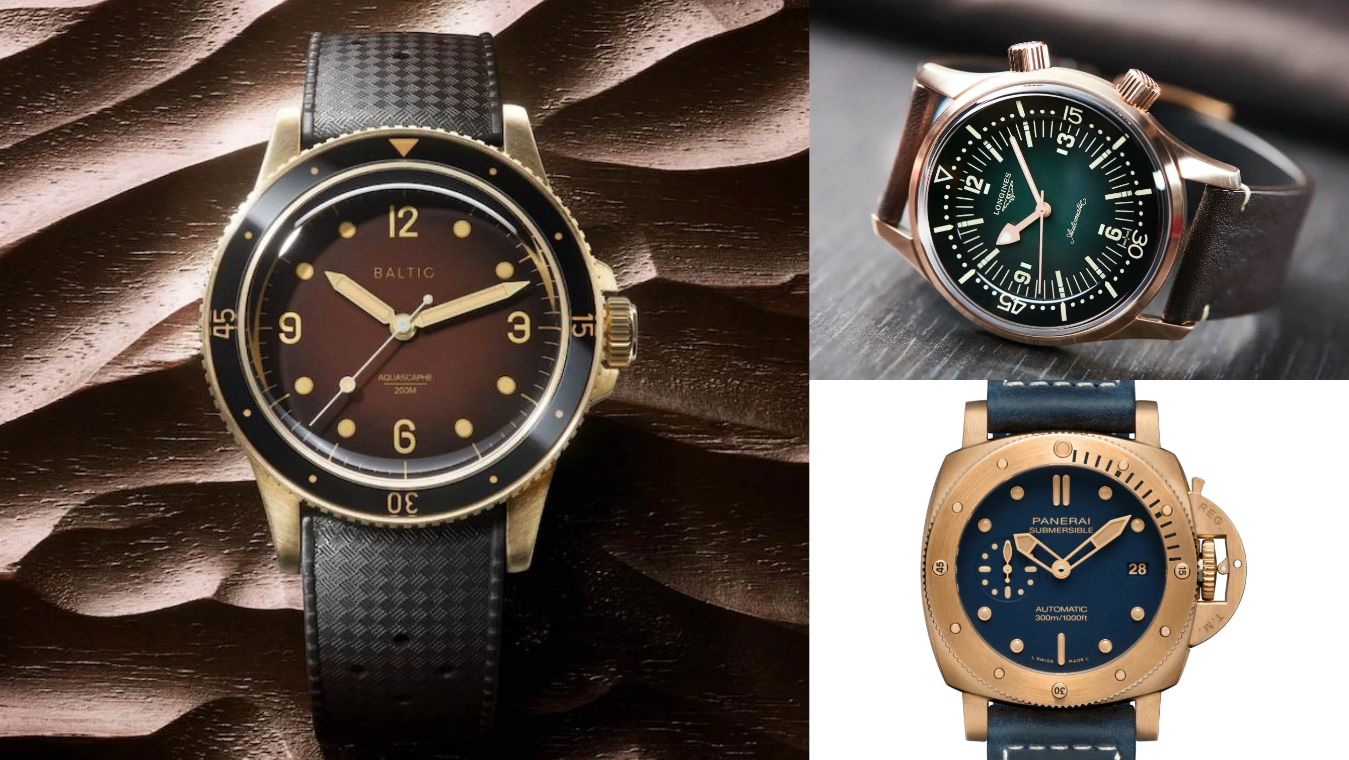 IXDAO Bronze 39mm Automatic Dive Watch – Militado Watches - Classic Retro  Watches - Vintage Watches