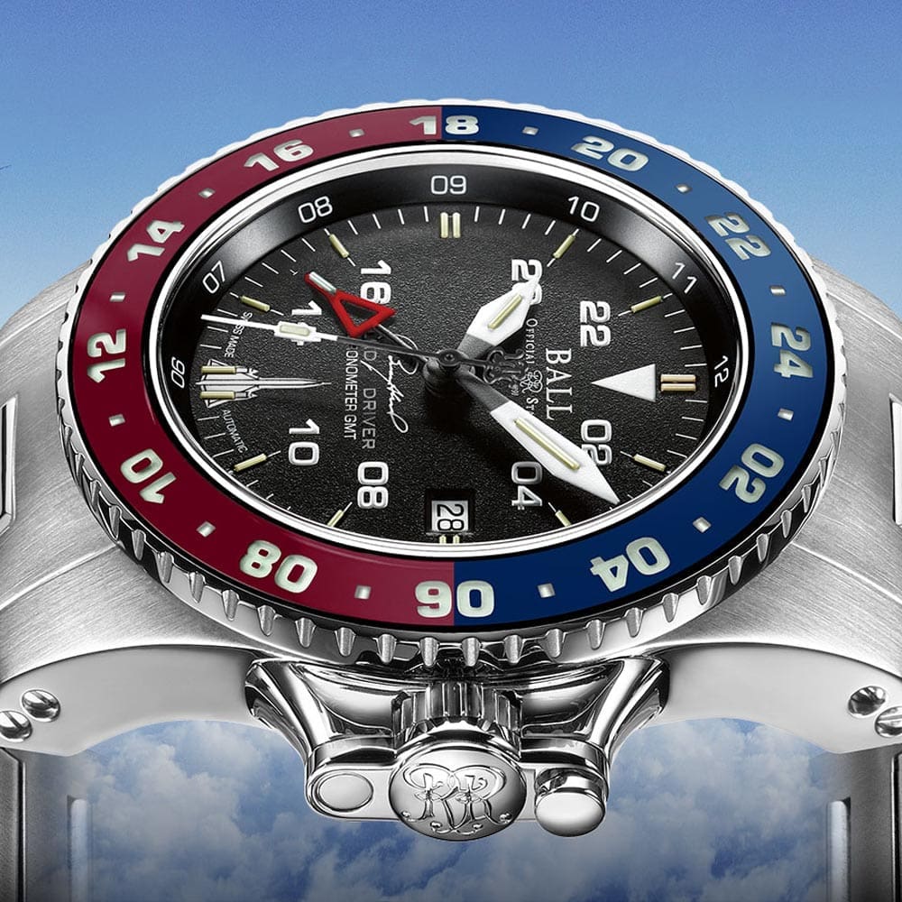 The Ball Engineer Hydrocarbon AeroGMT Sled Driver honours a legendary pilot