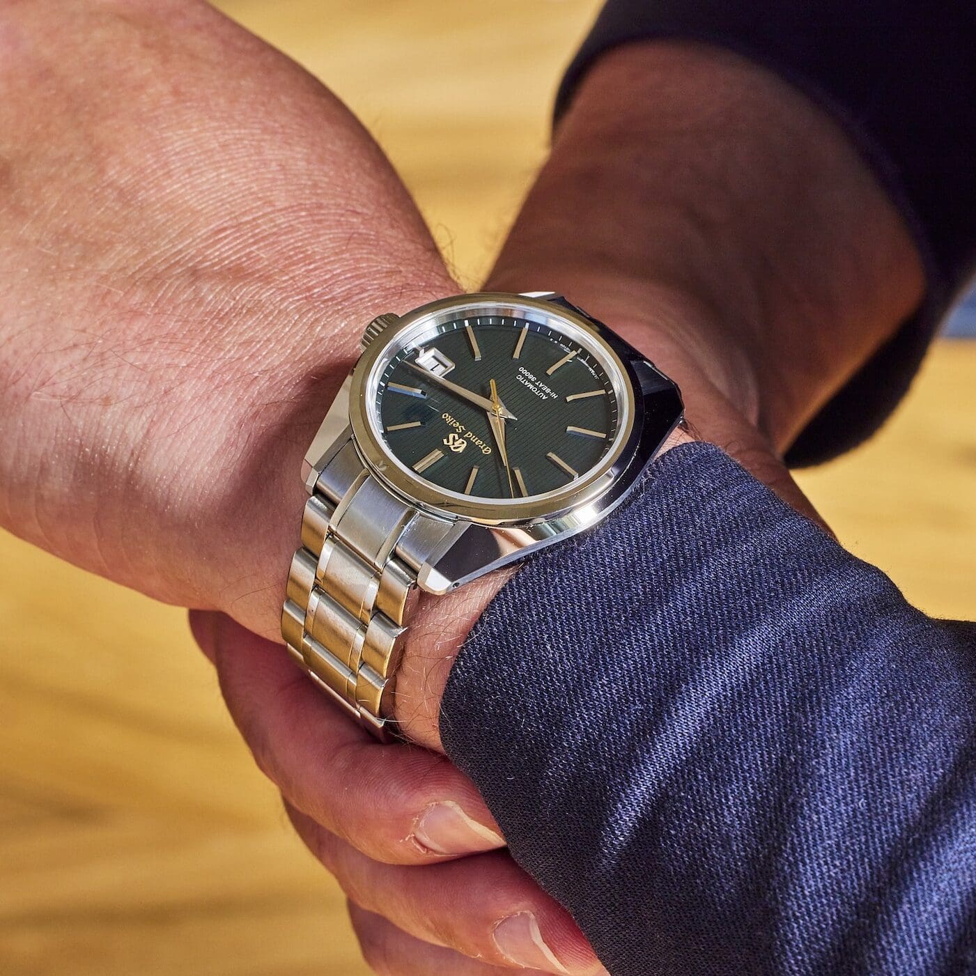 The Grand Seiko SBGH283 you can only buy at their Studio Shizukuishi in Japan