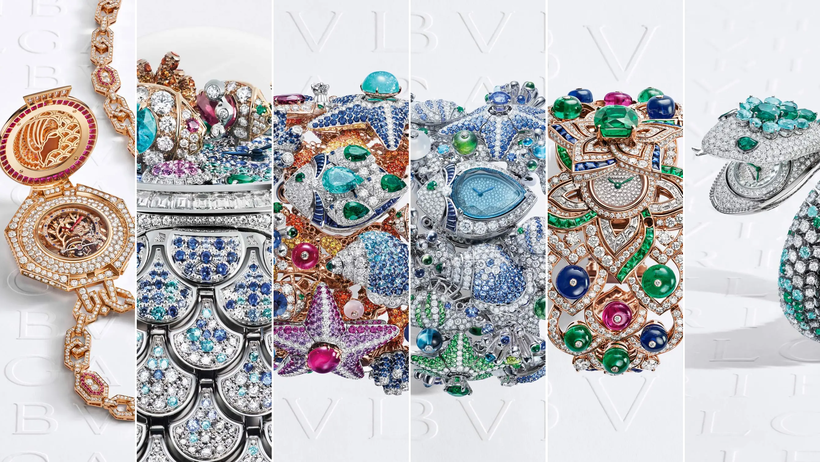 Bulgari’s high jewellery watches take inspiration from Mediterranean flora and fauna