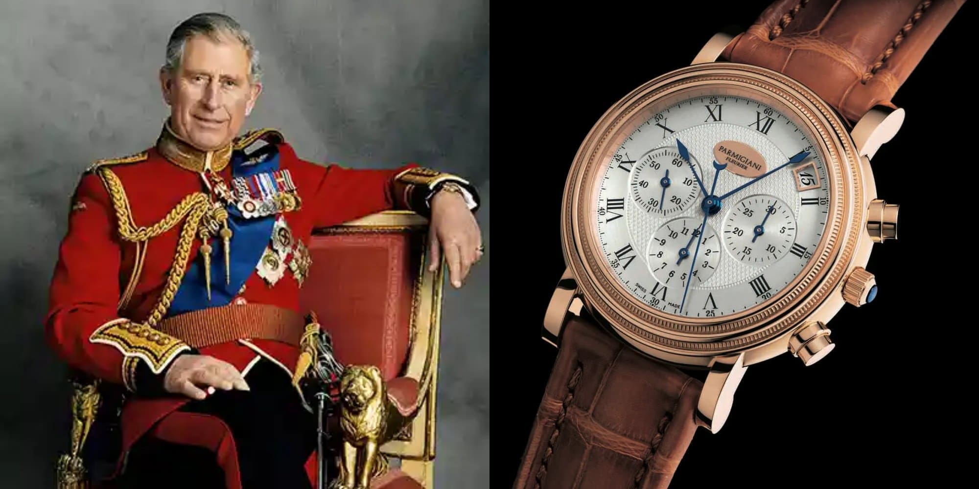 King Charles’ killer eye for style also extends to his watches