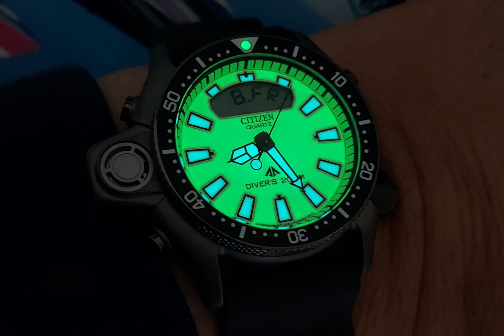 Seiko lume store dial