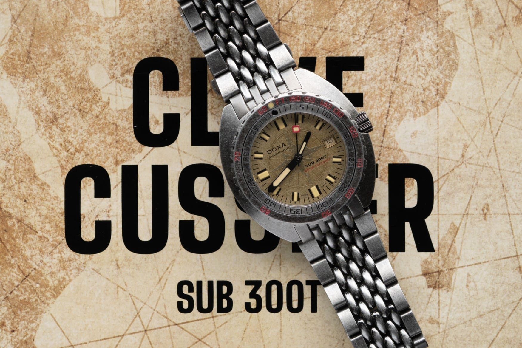 Doxa’s new Sub 300T Clive Cussler Doxa-sub-300t-clive-cussler-2