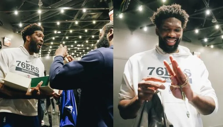FRIDAY WIND DOWN: James Harden gifts NBA MVP Joel Embiid engraved Rolex Day-Date