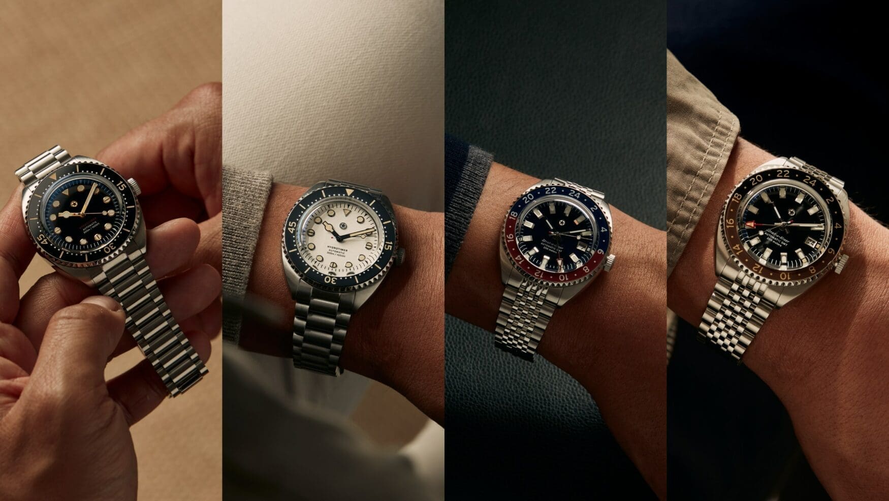 MICRO MONDAYS: Jack Mason develops a new collection comprising a GMT and a diver
