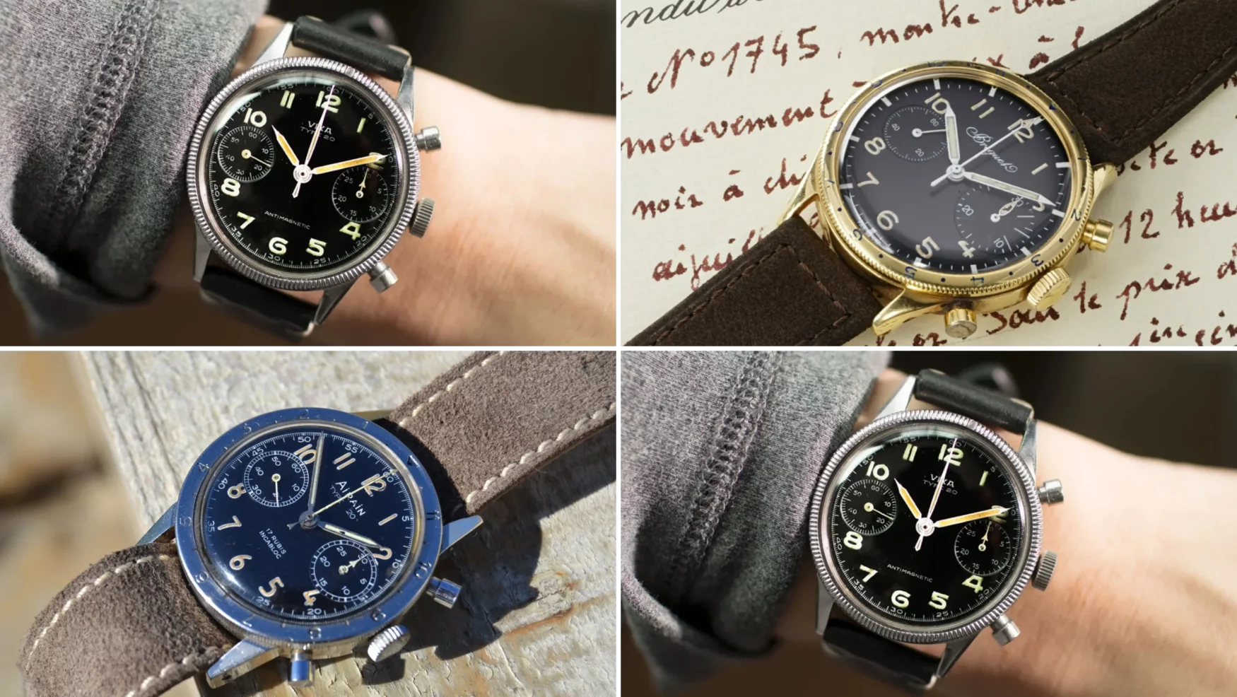 How time shaped the Type 20 chronograph, and the brands that keep the legend alive