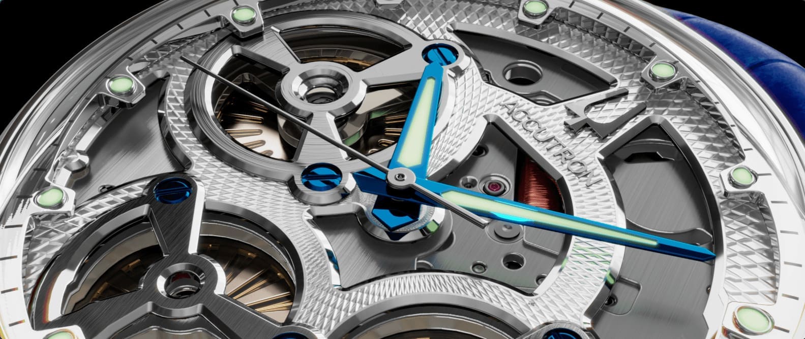 The Accutron Spaceview Evolution is a more decorative twist on the Spaceview 2020
