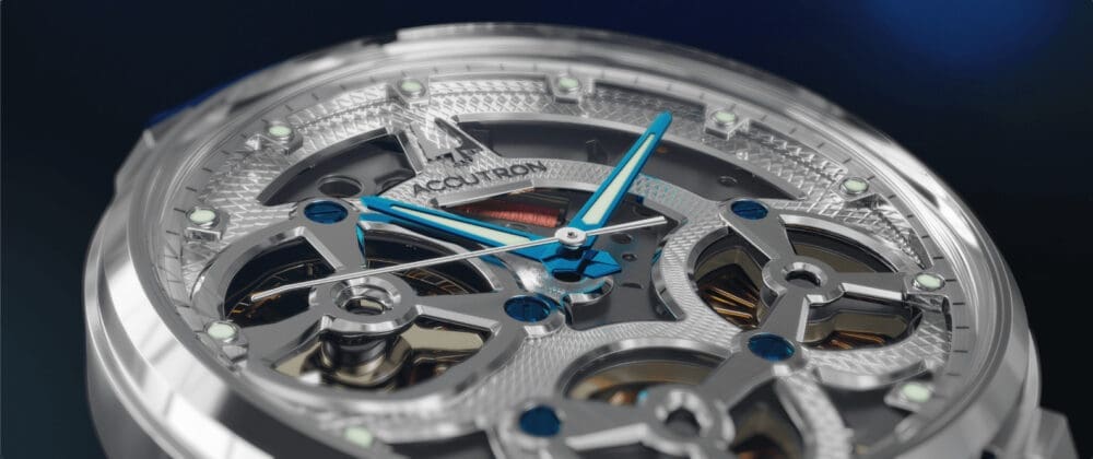 Spaceview The Accutron Spaceview Evolution is a more decorative twist on the ...