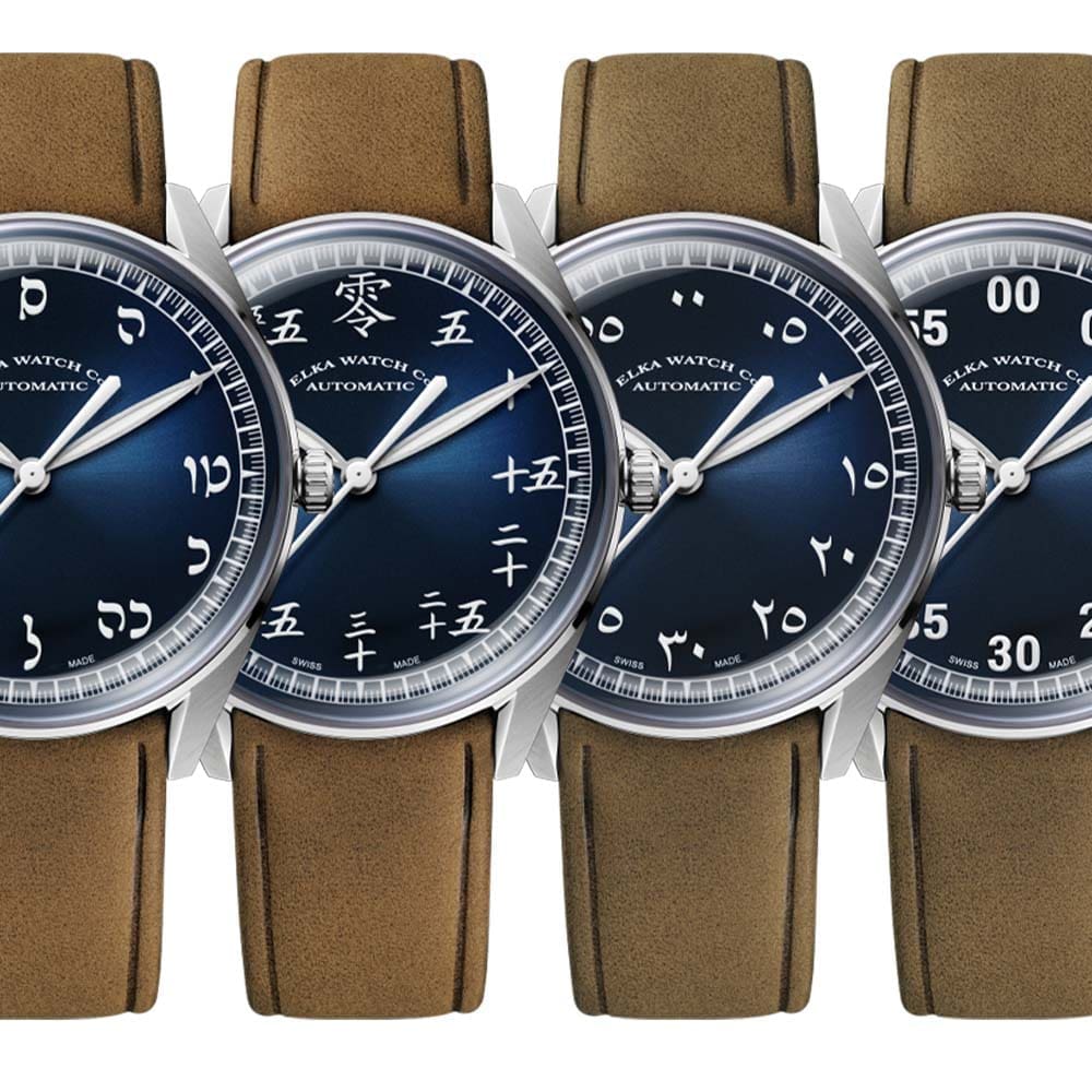The Ace x Elka Watch Company Diversity series
