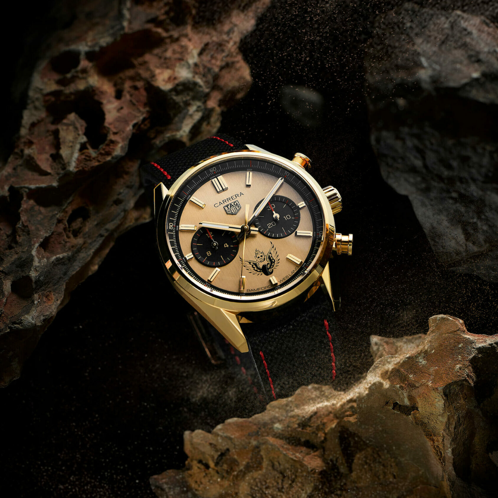 Bamford Watch Department x Wes Lang present a Limited Edition TAG Heuer Carrera Chronograph