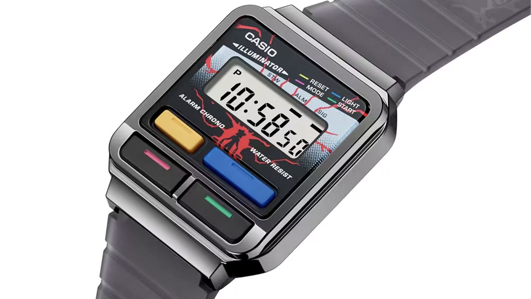 The Casio x Stranger Things A120WEST-1A is ready for whatever parallel universe you’re entering