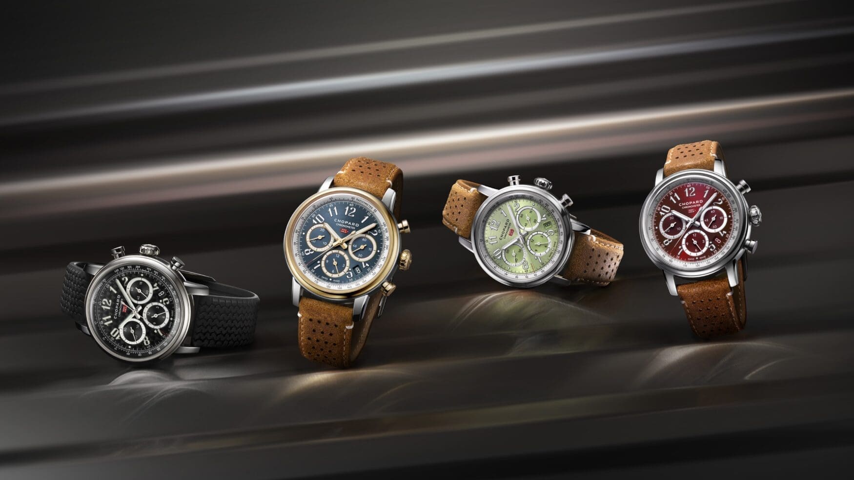 Chopard unveil five new Mille Miglia chronographs for the 2023 edition of the historic race