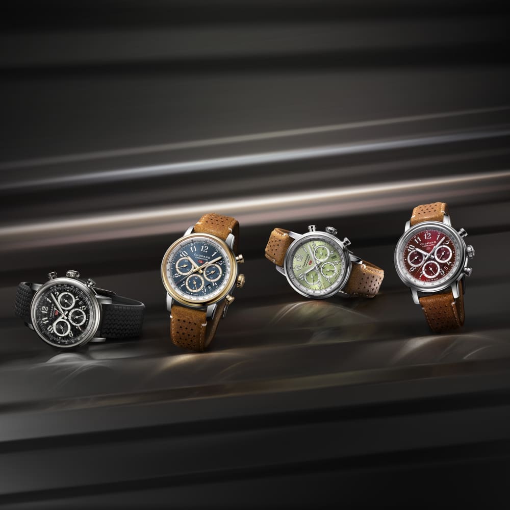 Chopard unveil five new Mille Miglia chronographs for the 2023 edition of the historic race