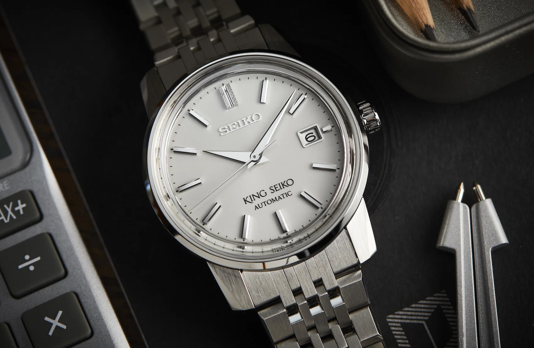 The slender new King Seiko collection channels the retro elegance