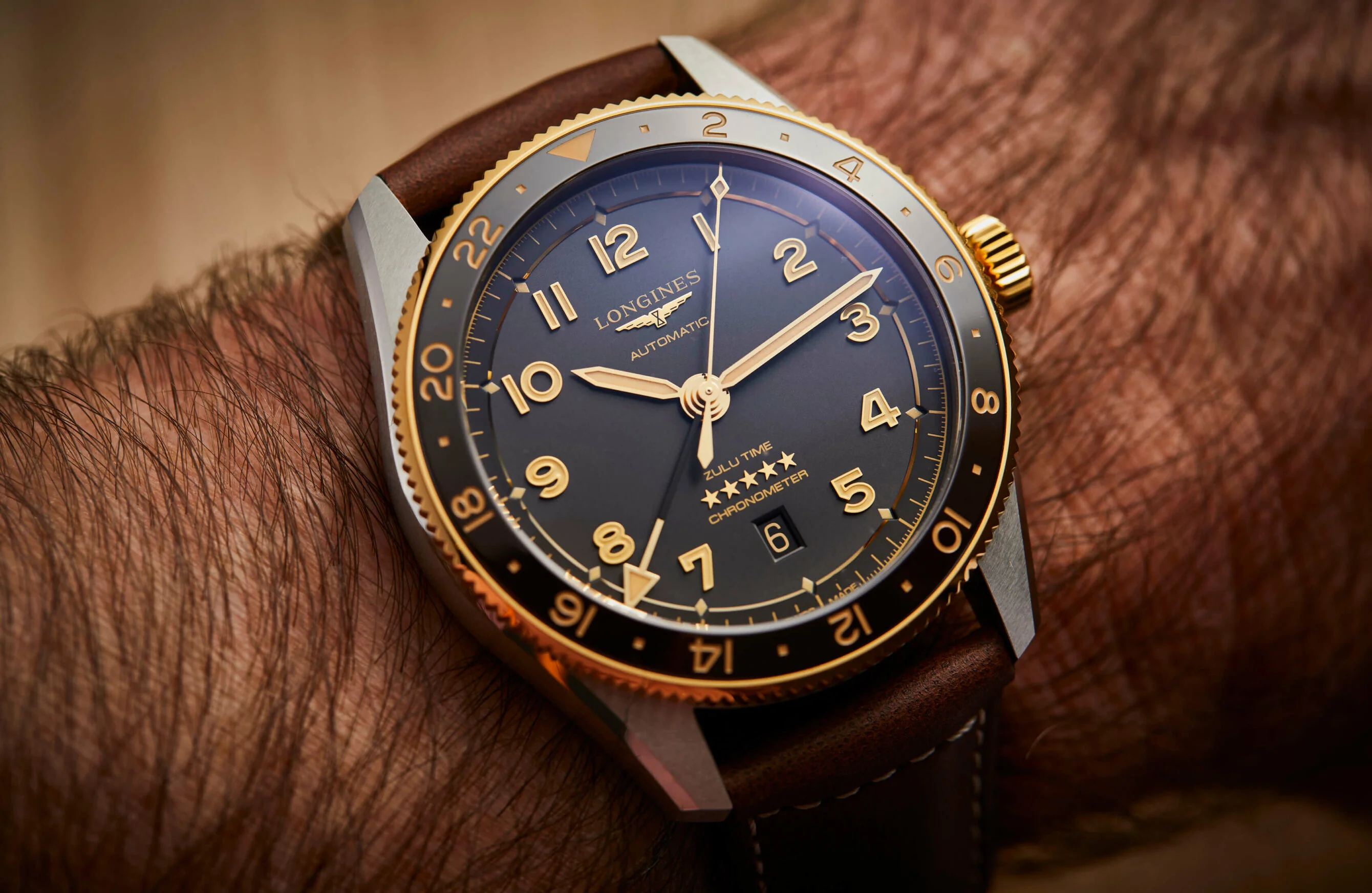 HANDS-ON: The Longines Spirit Zulu Time 39 offers a more compact