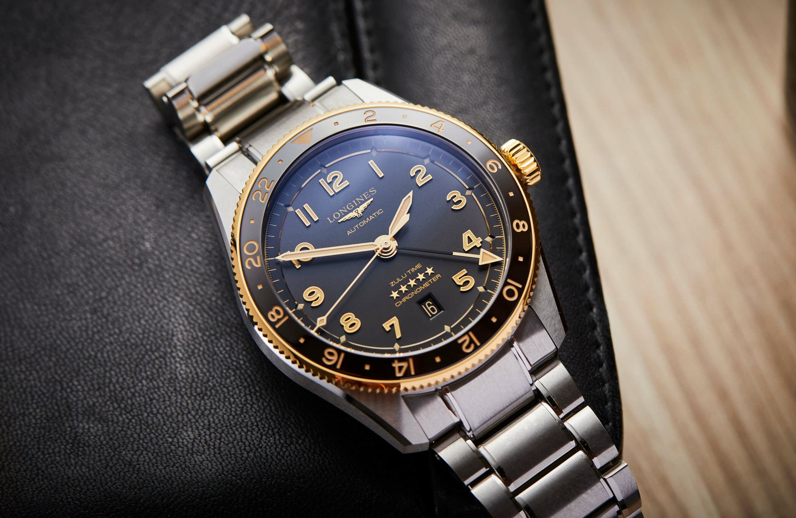 HANDS-ON: The Longines Spirit Zulu Time 39 offers a more compact