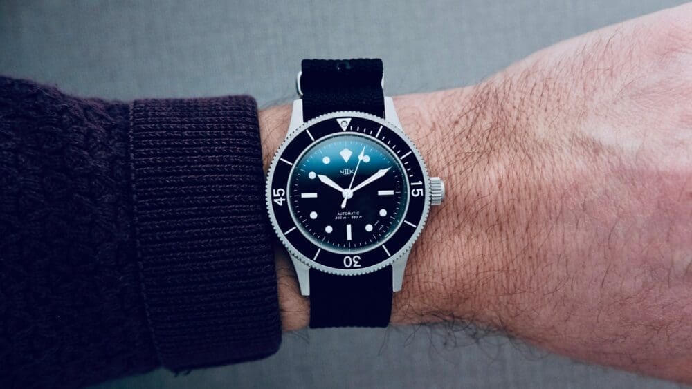 The MKII Stingray II Keroman is a true military diver, recreated