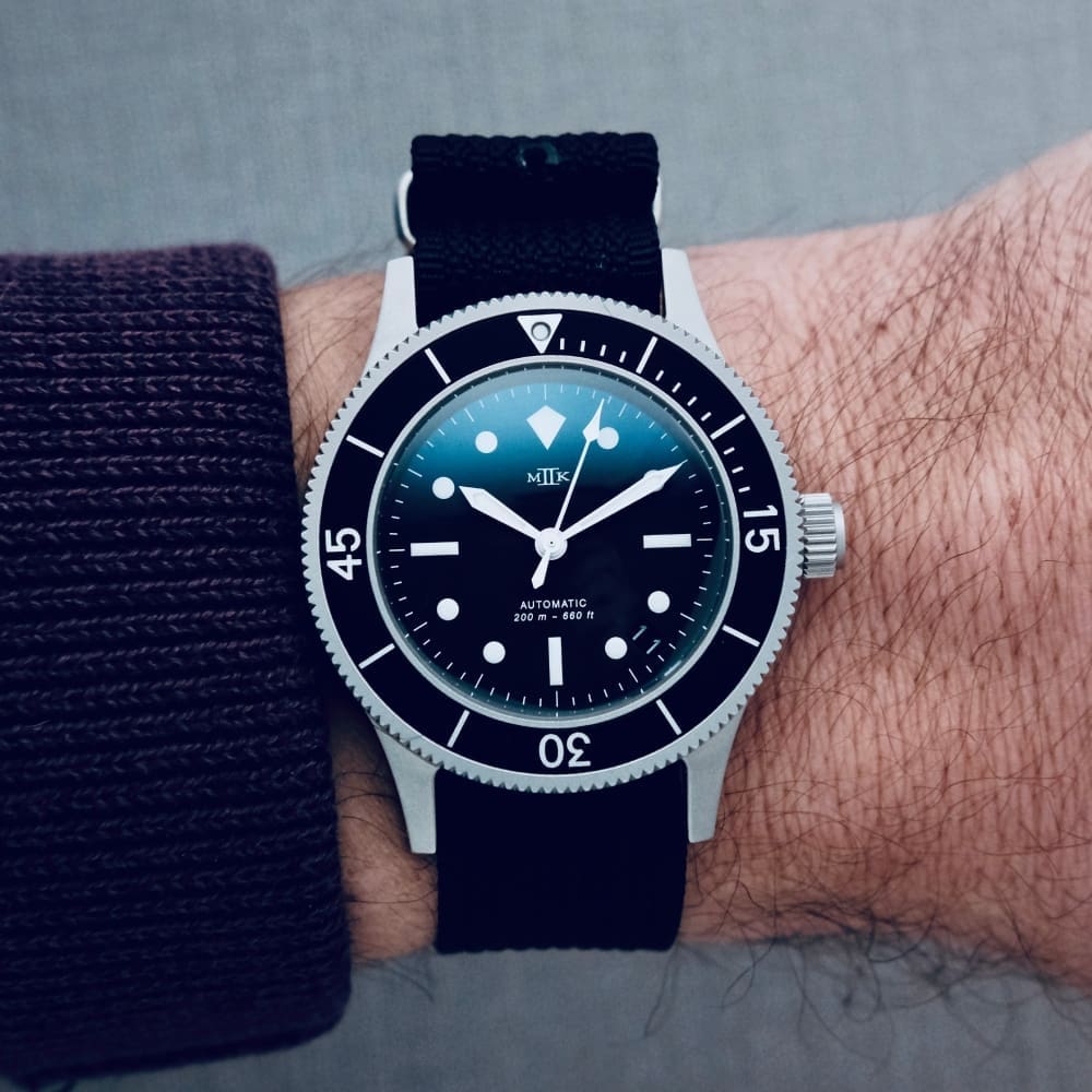 The MKII Stingray II Keroman is a true military diver, recreated