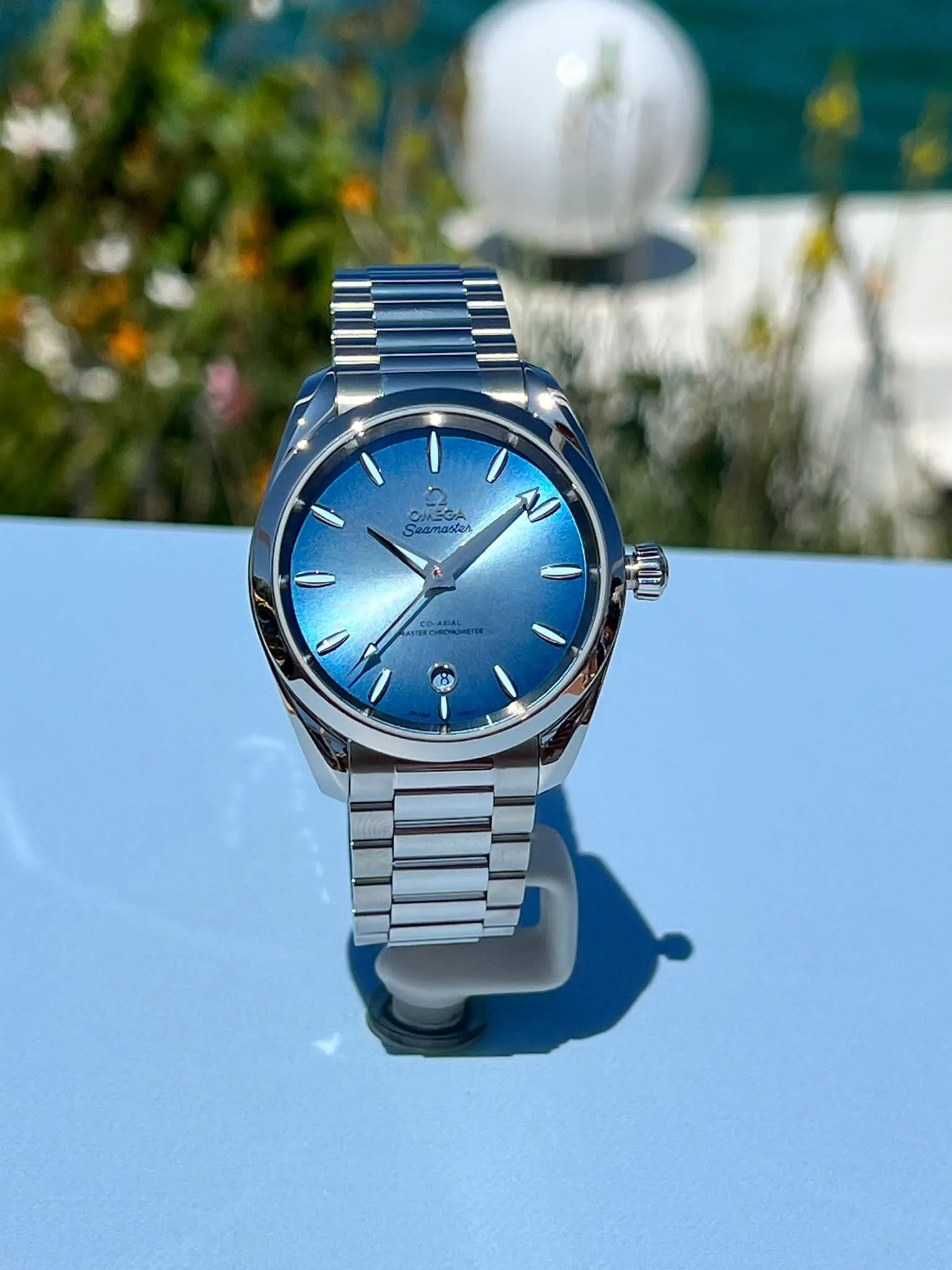 The new Aqua Terra 38 is Omega's Rolex Oyster Perpetual fighter