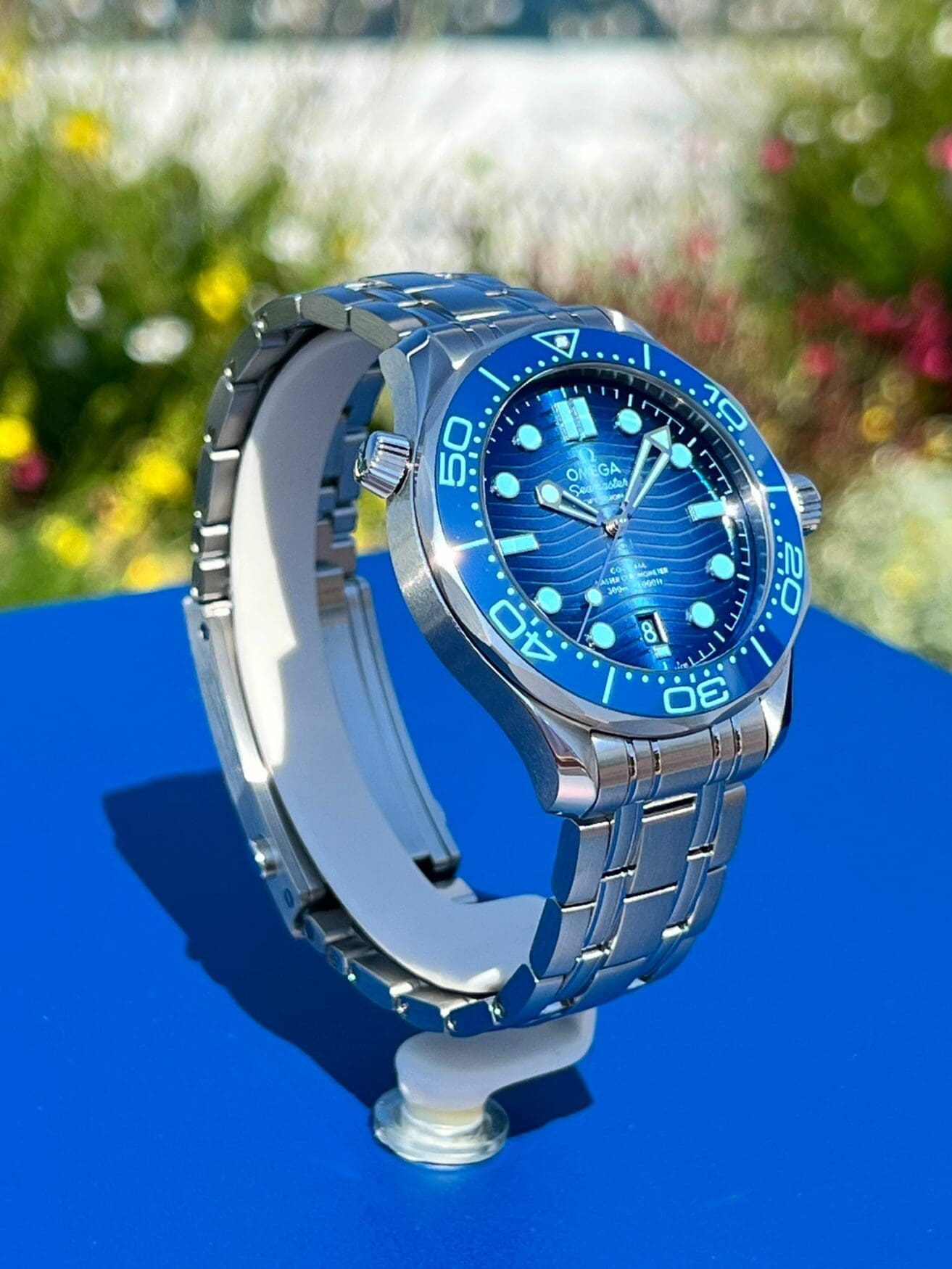 Omega celebrates 75 years of the Seamaster with 11 new “Summer Blue” models across the collection (Live Video & Pics!)