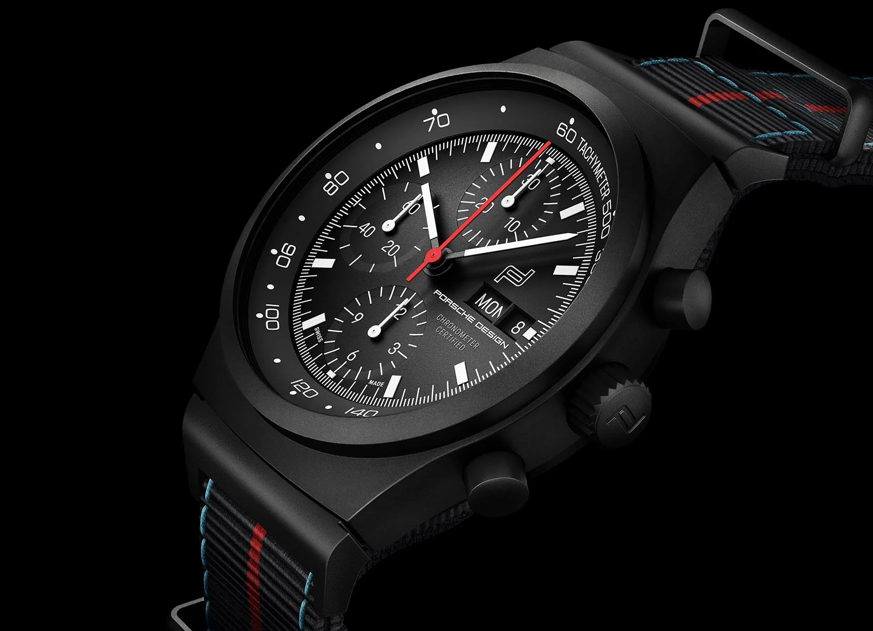 Back in black: The Porsche Design Chronograph 1 celebrates 75 Years of the  iconic car brand