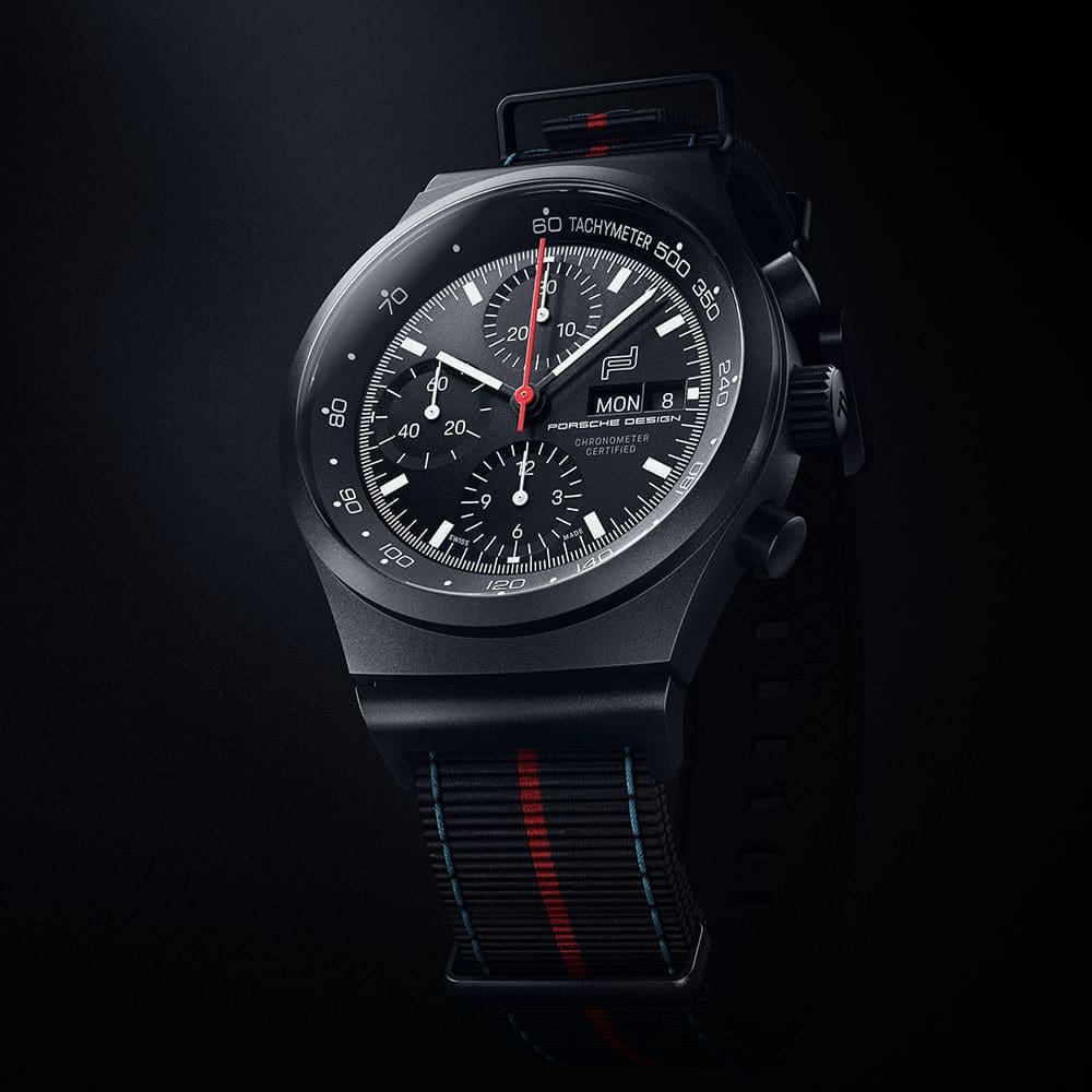 Back in black: The Porsche Design Chronograph 1 celebrates 75 Years of the iconic car brand
