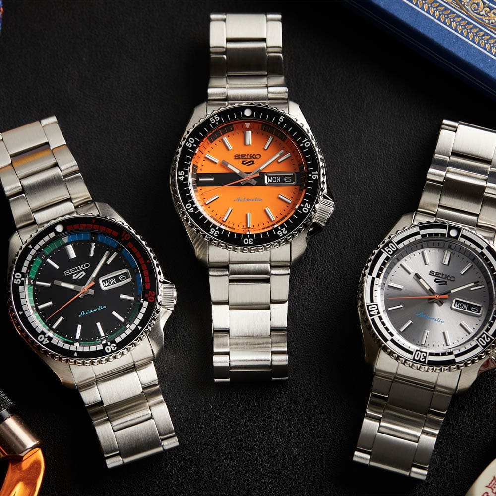 HANDS-ON: The Seiko 5 Sports retro colour collection