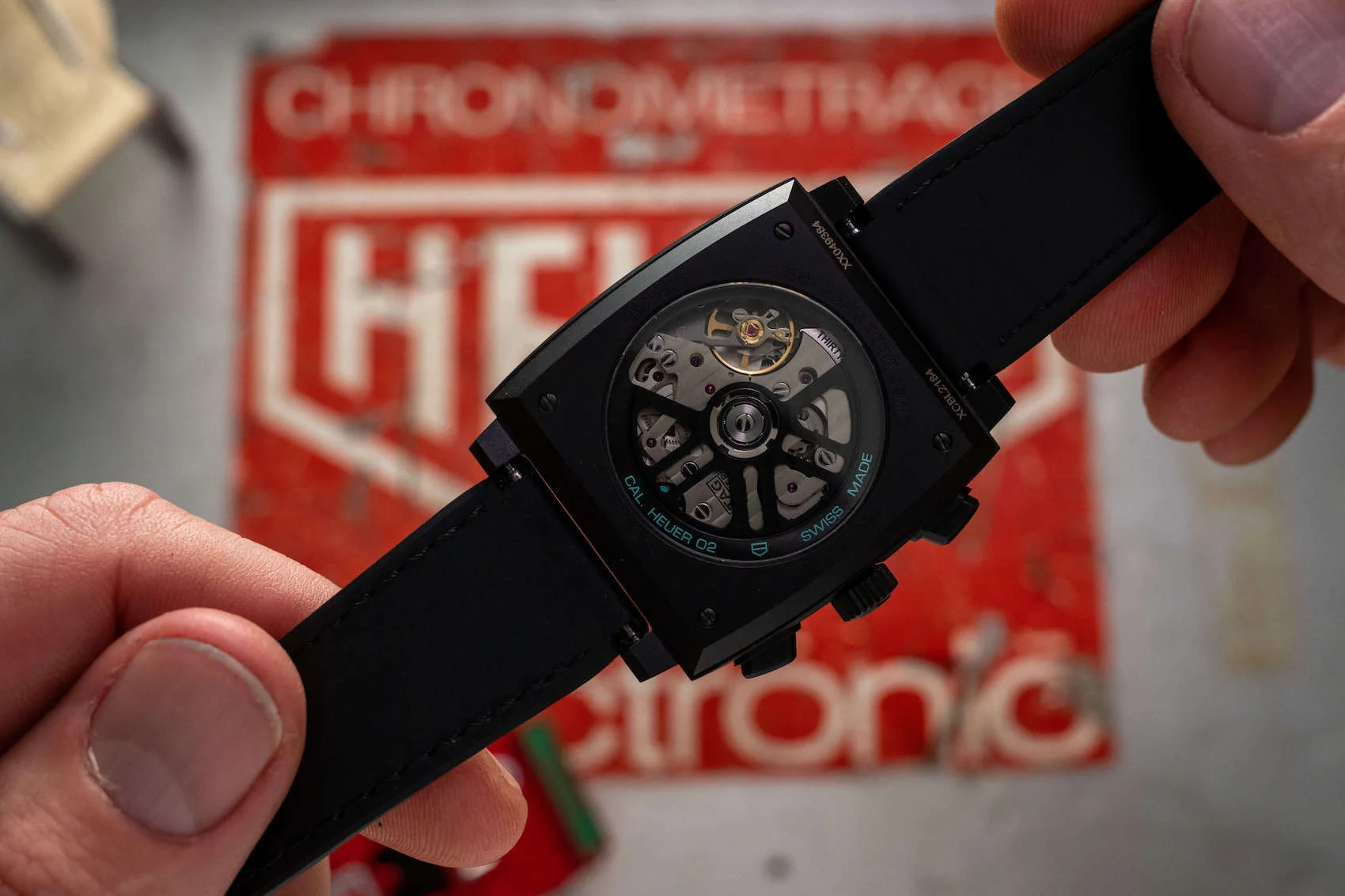The new TAG Heuer Monaco Skeleton sends the racing classic