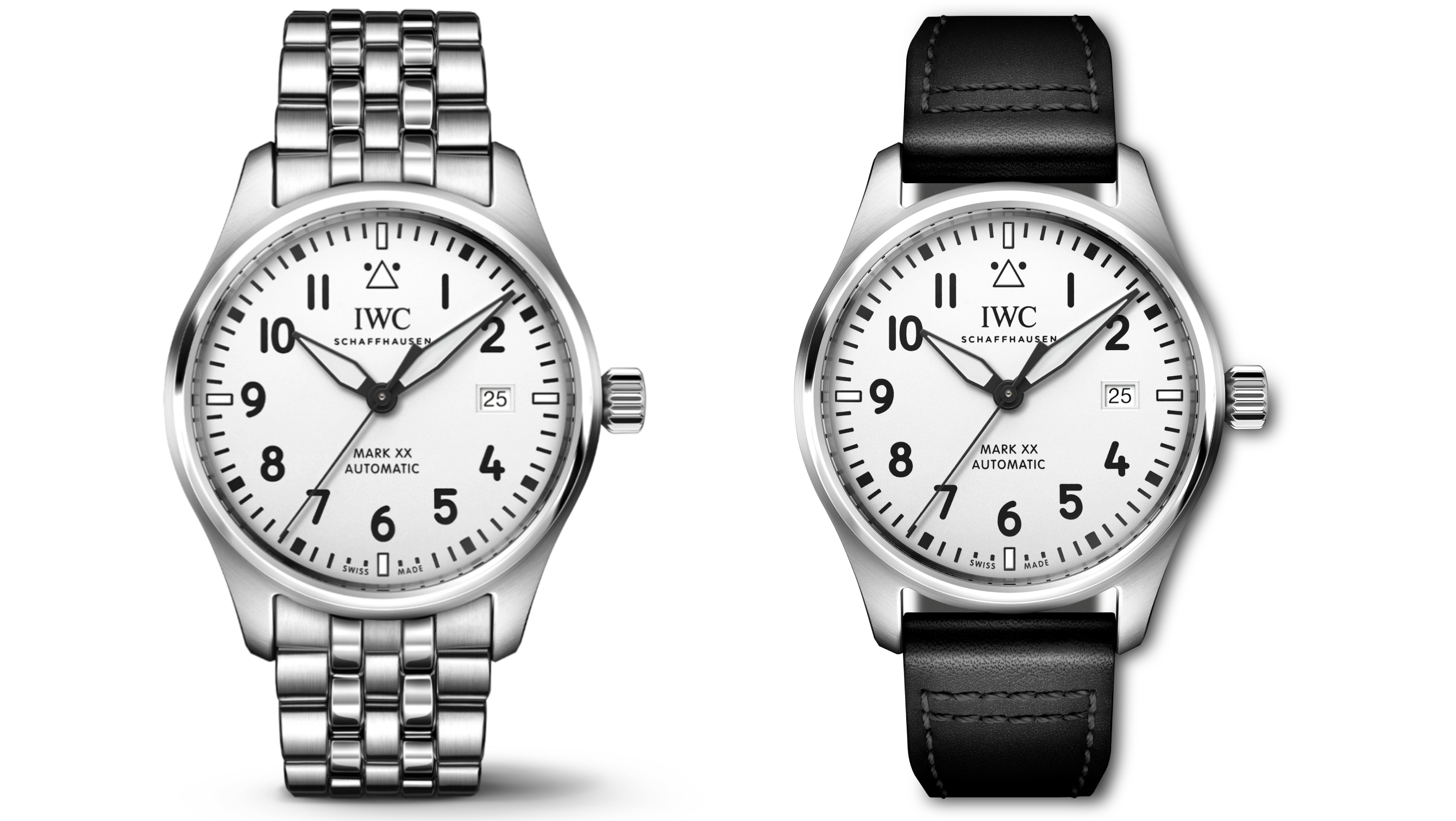 IWC celebrates 75 years of the Mark series with a silver-dialled Mark XX