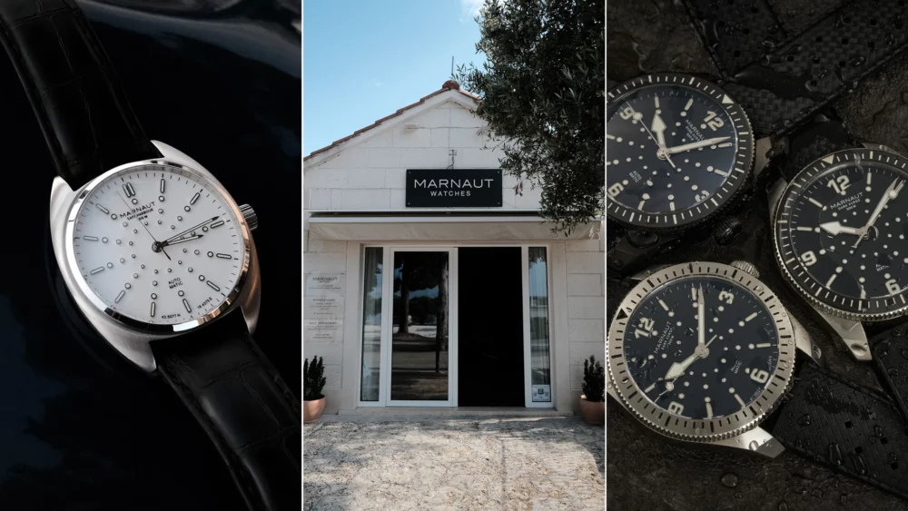 Marnaut opens a new chapter with a Croatian boutique, Swiss movements and German manufacturing