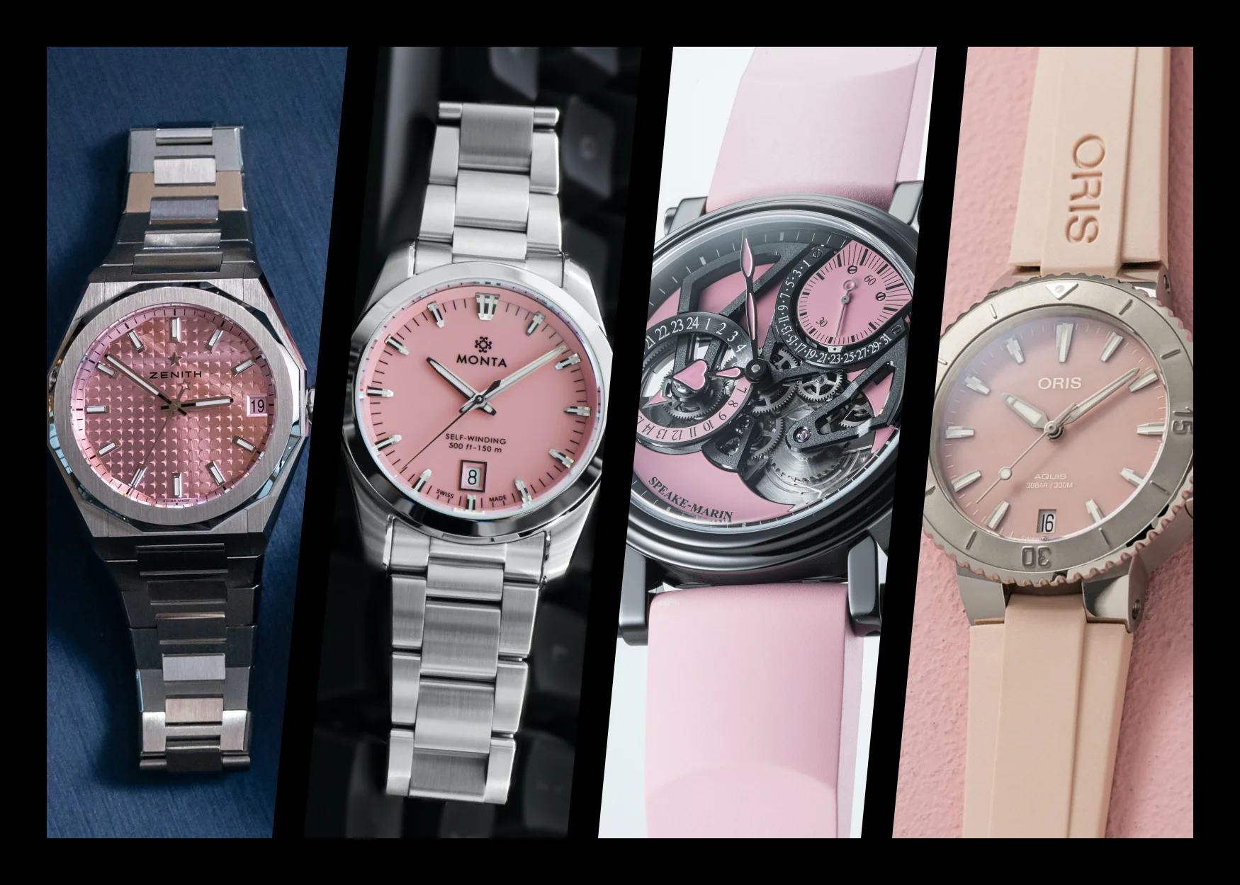 11 of the best pink dial watches