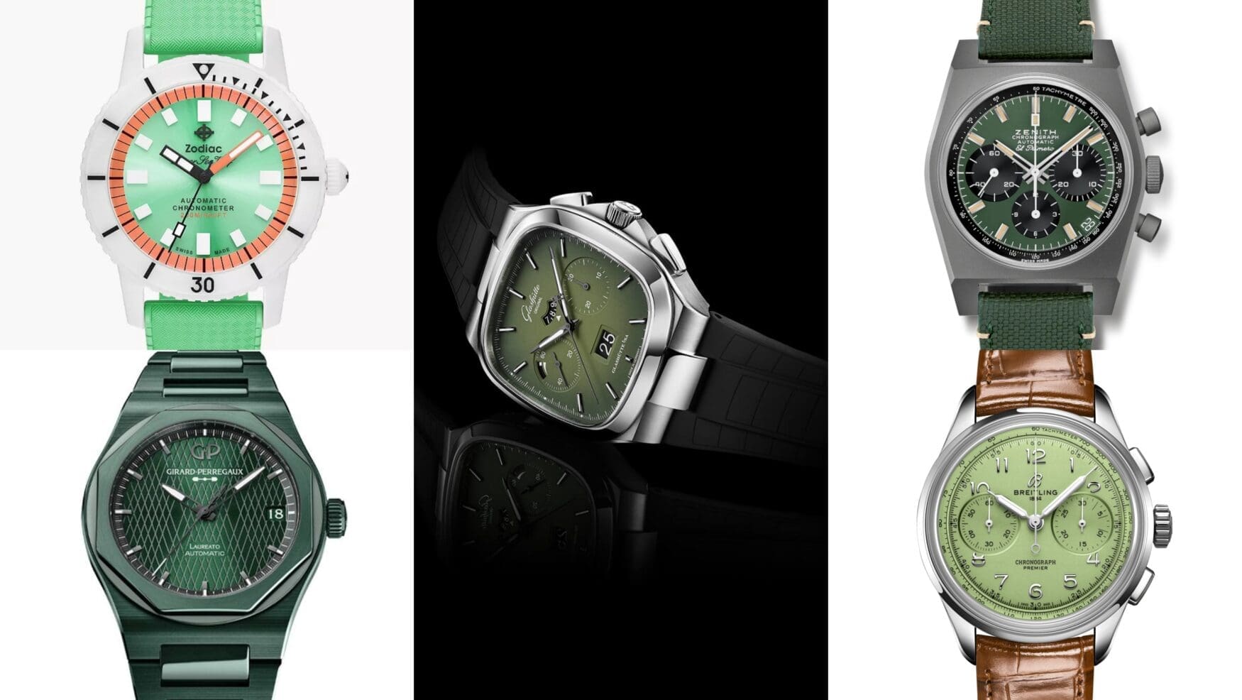 5 of the best green dials